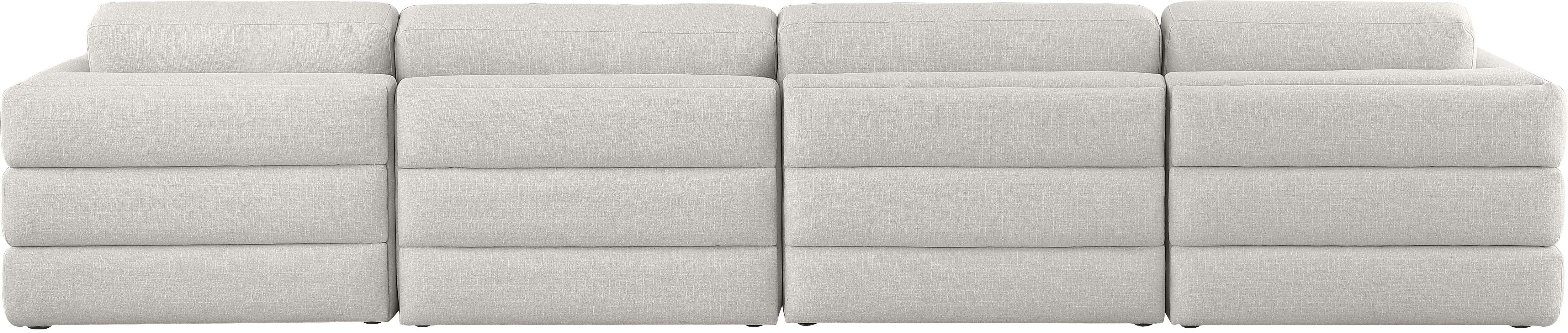 Beckham 152" Linen Modular Sofa