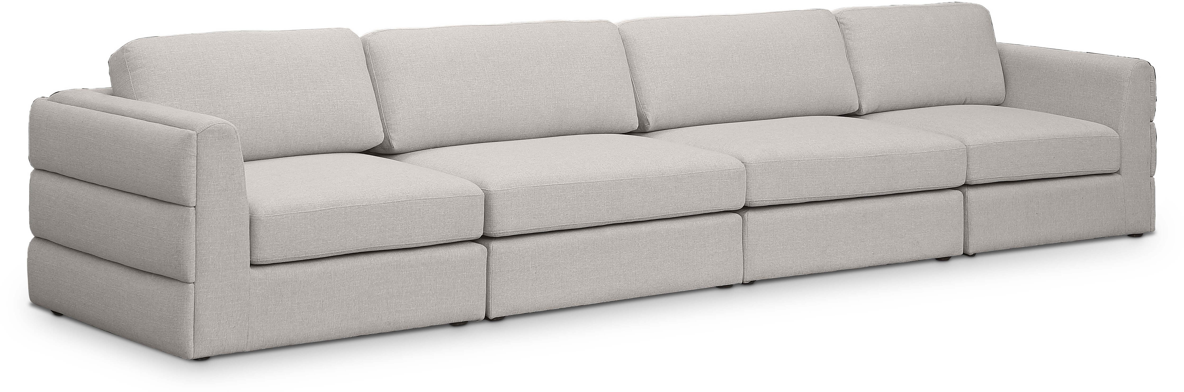 Beckham 152" Linen Modular Sofa