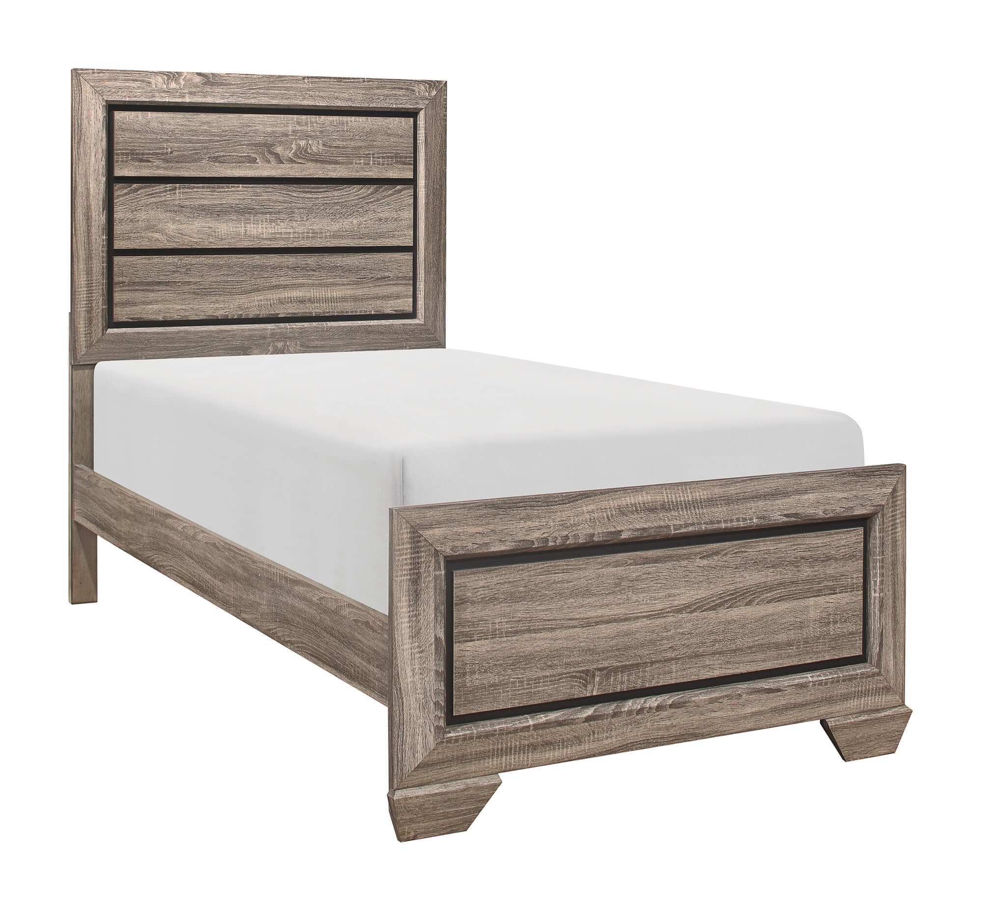 Beechnut Youth Wood/Wood Veneer Panel Bedroom Set