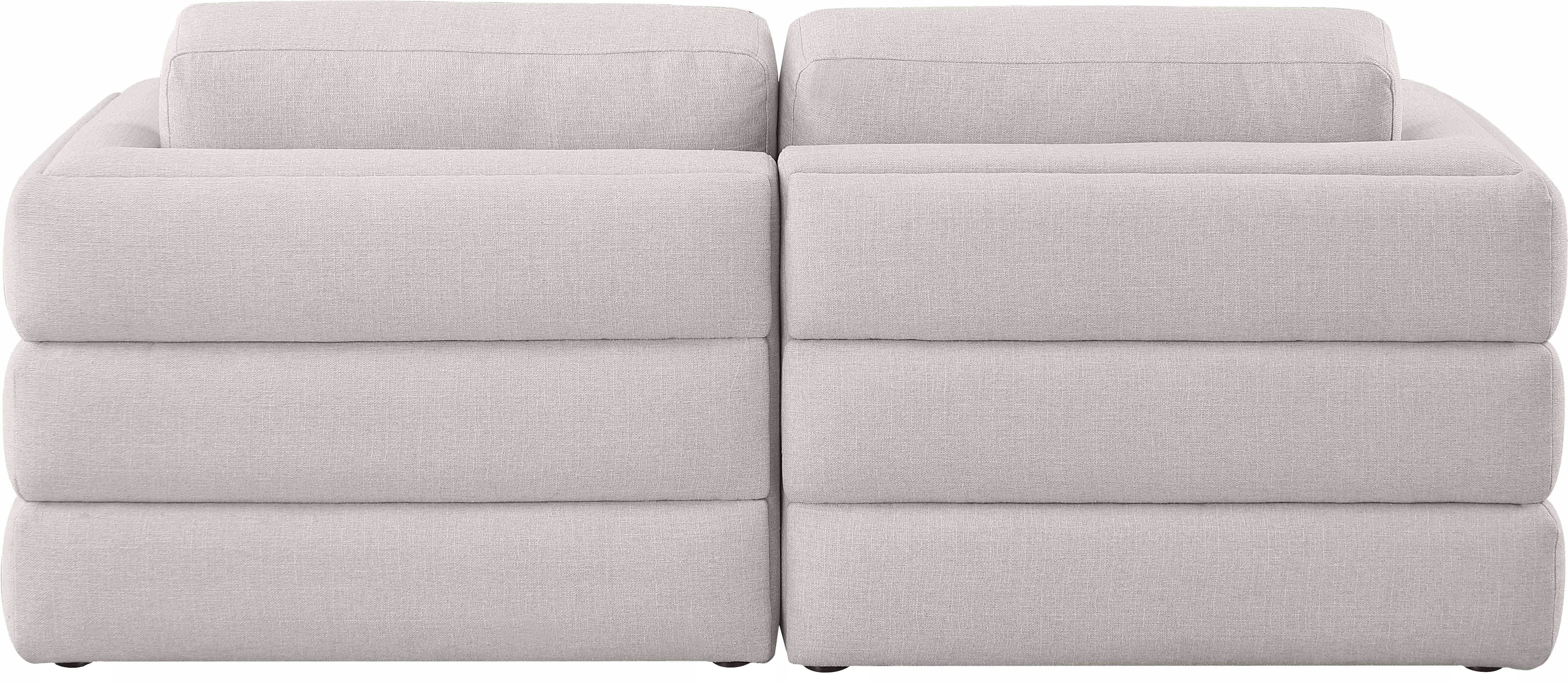 Beckham 76" Linen Modular Sofa