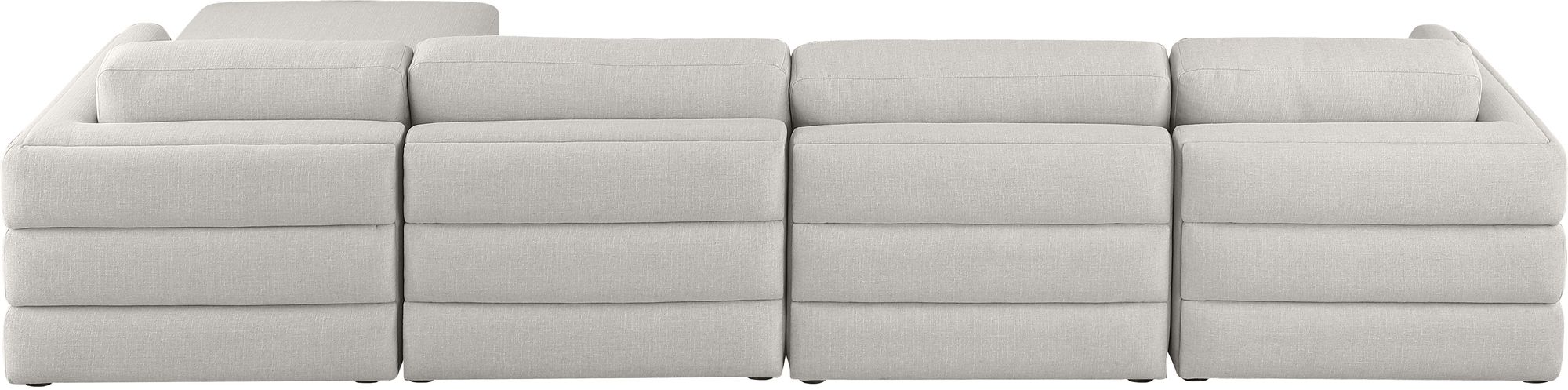 Beckham 152" 5-Piece Linen Modular Sectional
