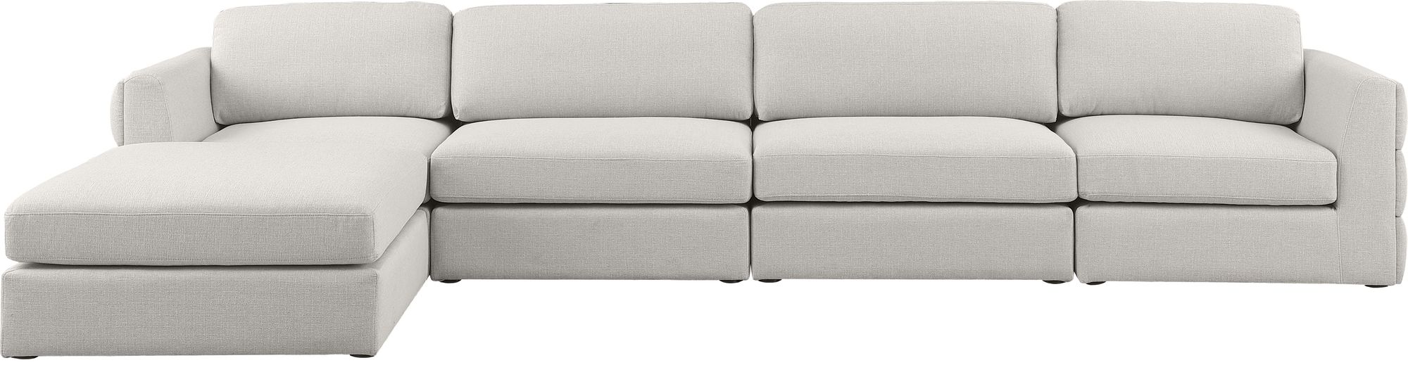 Beckham 152" 5-Piece Linen Modular Sectional