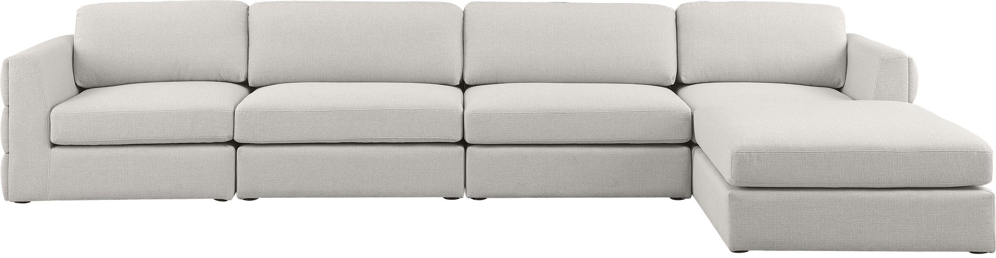 Beckham 152" 5-Piece Linen Modular Sectional
