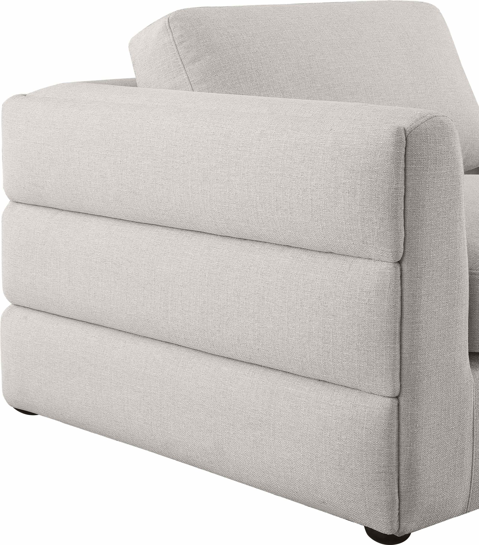 Beckham 152" 5-Piece Linen Modular Corner Sectional