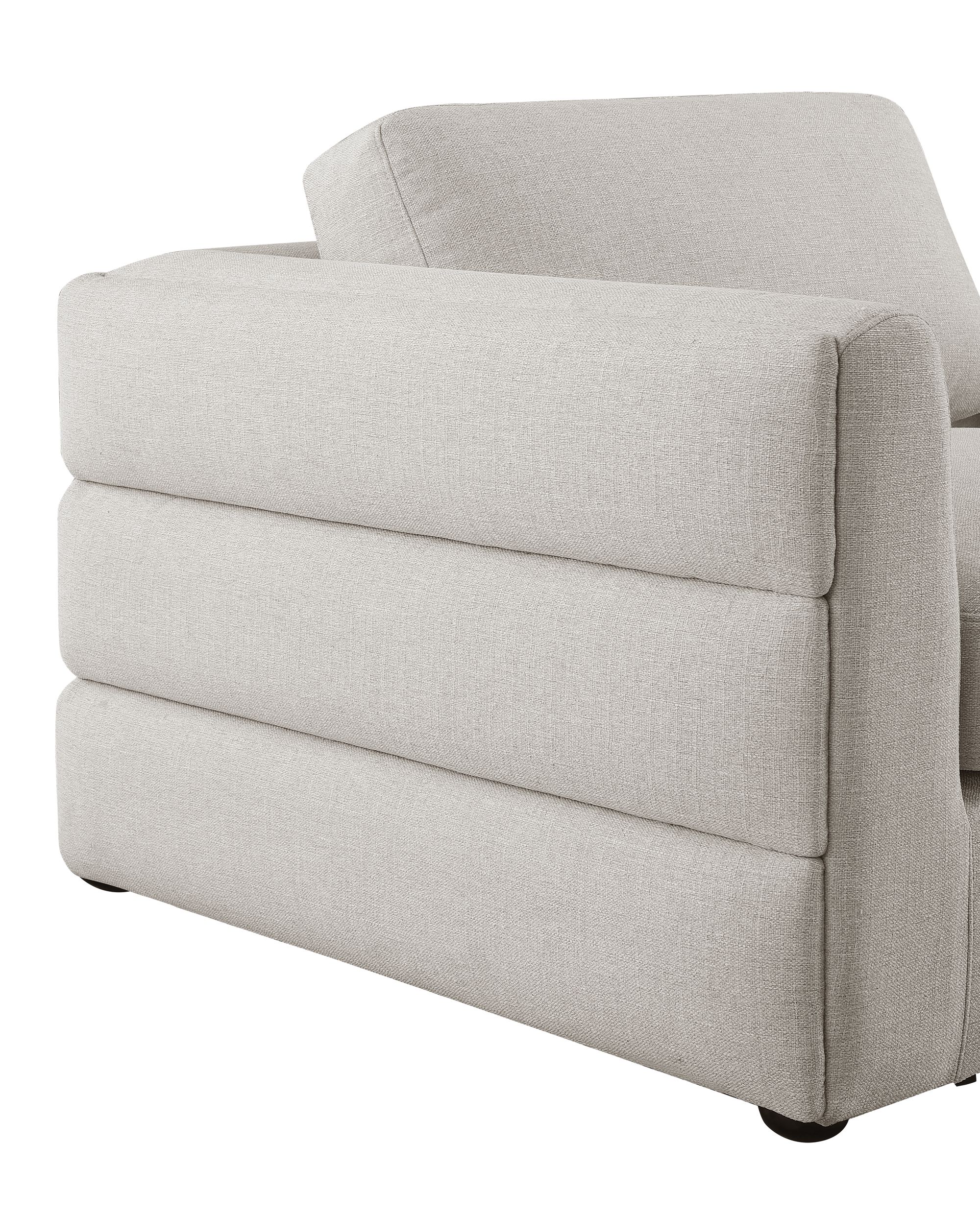 Beckham 152" 8-Piece Linen Modular Sectional