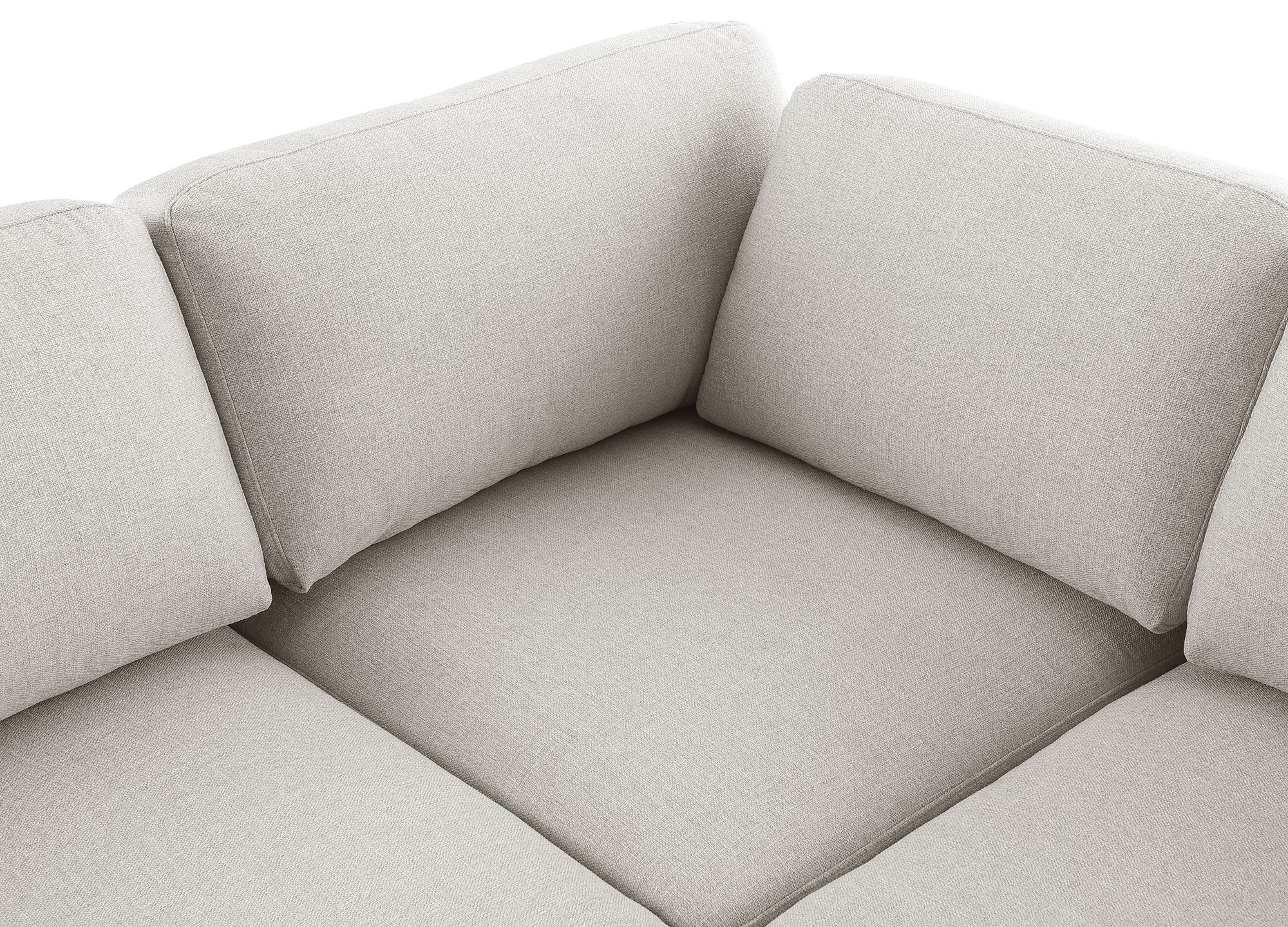 Beckham 152" 8-Piece Linen Modular Sectional