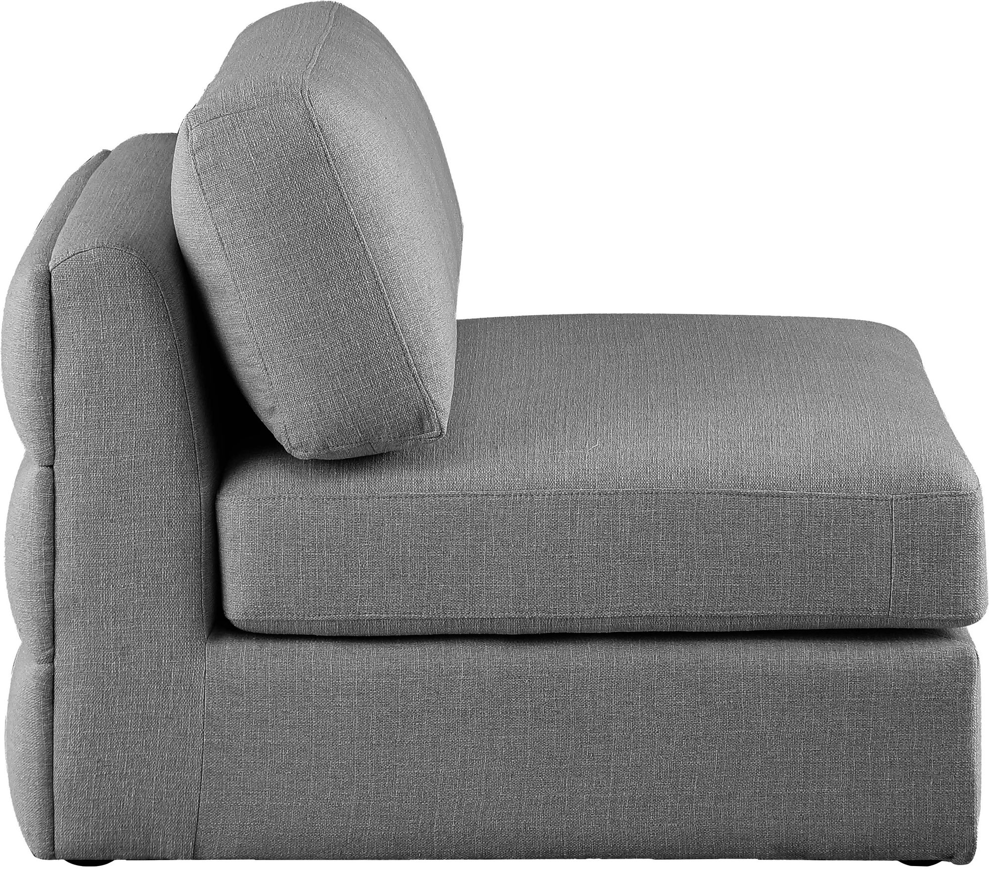 Beckham Linen Modular Armless Chair