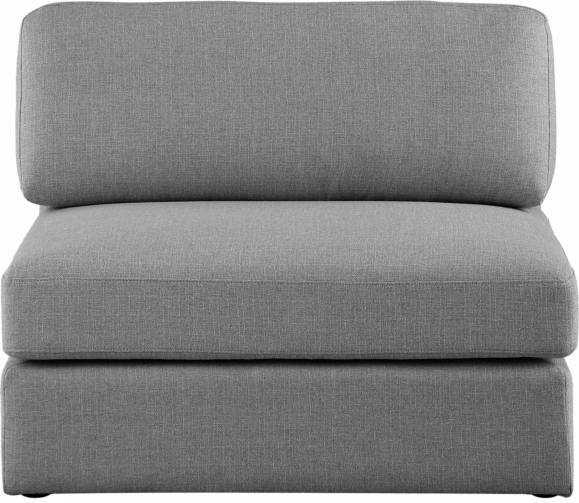 Beckham Linen Modular Armless Chair