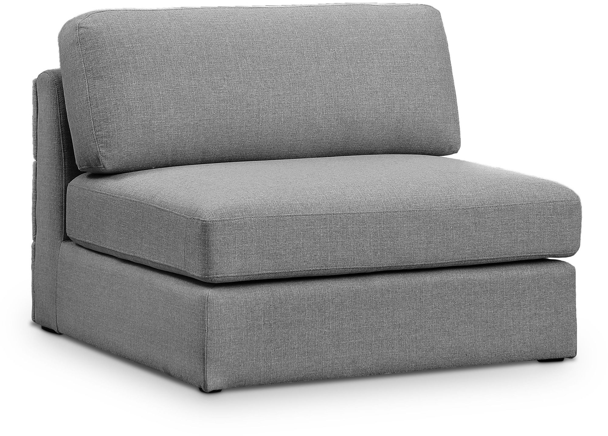 Beckham Linen Modular Armless Chair