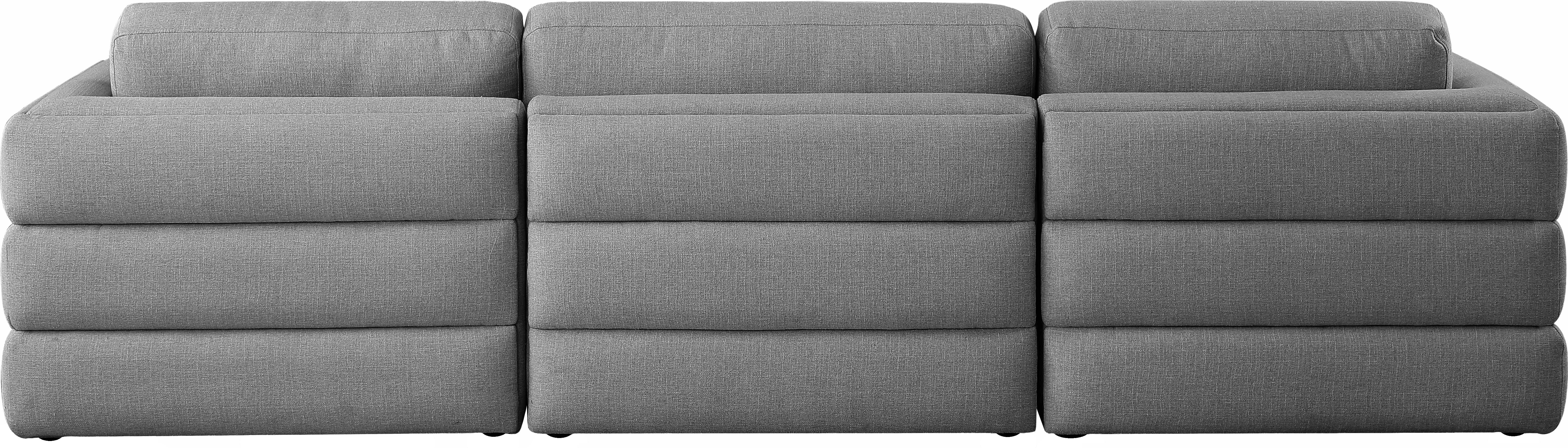 Beckham 114" Linen Modular Sofa