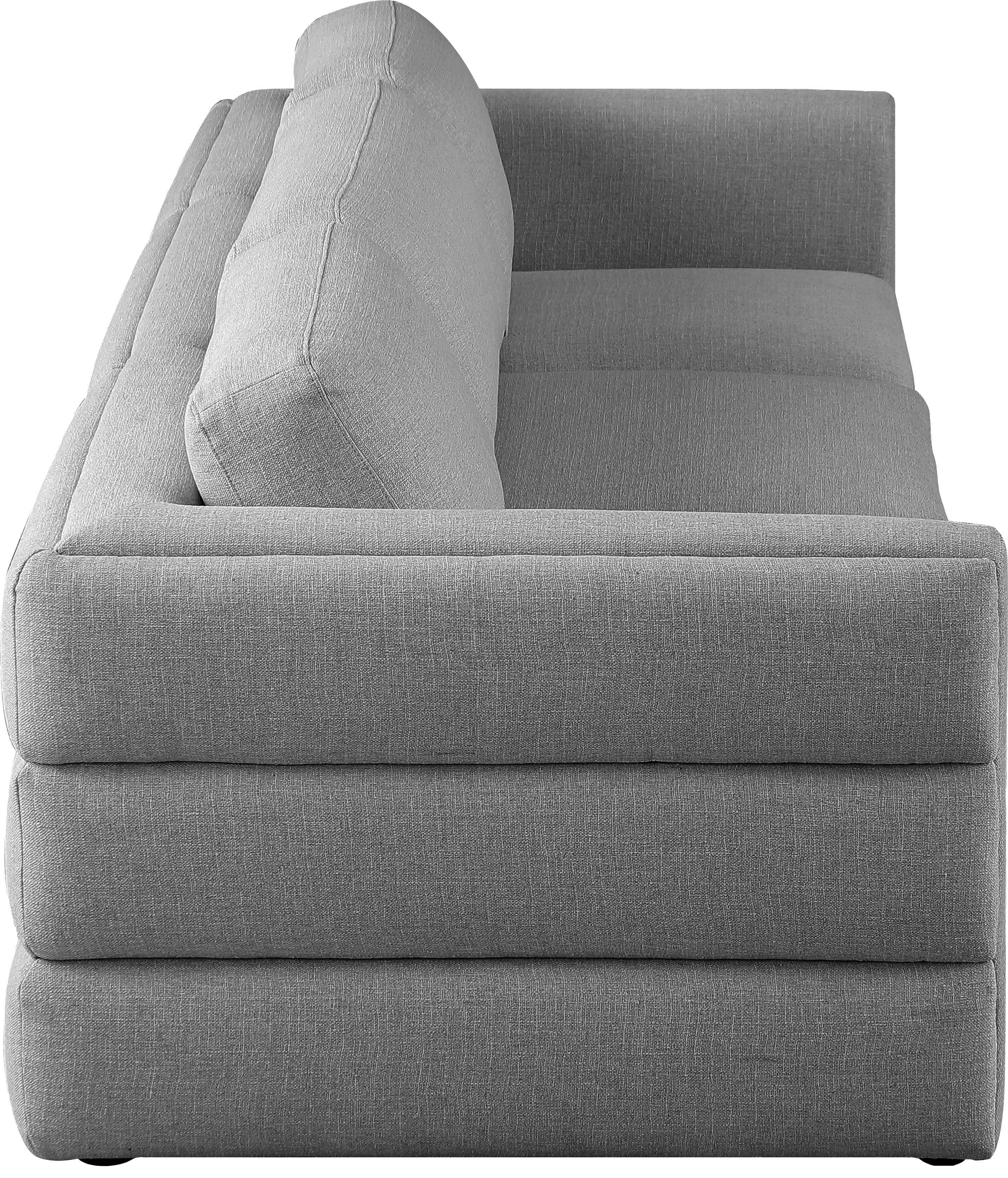 Beckham 114" Linen Modular Sofa