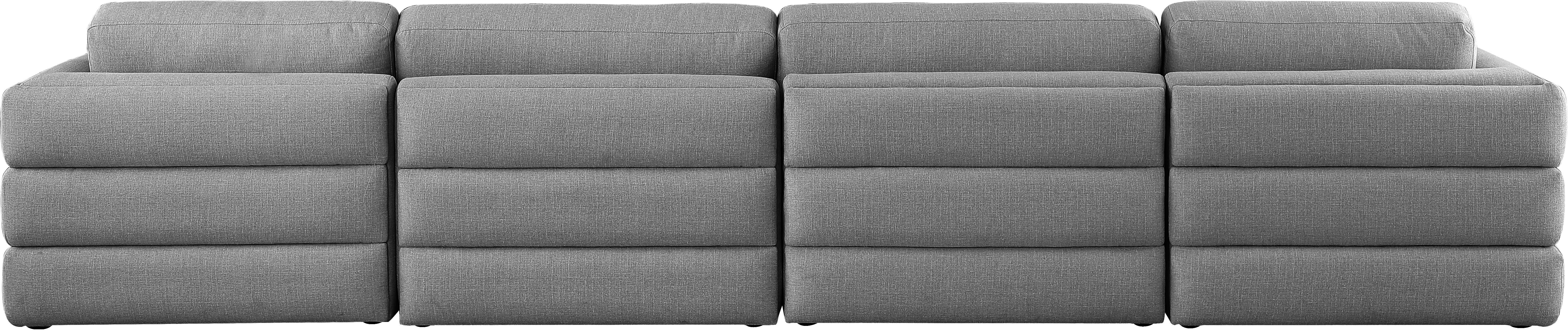 Beckham 152" Linen Modular Sofa