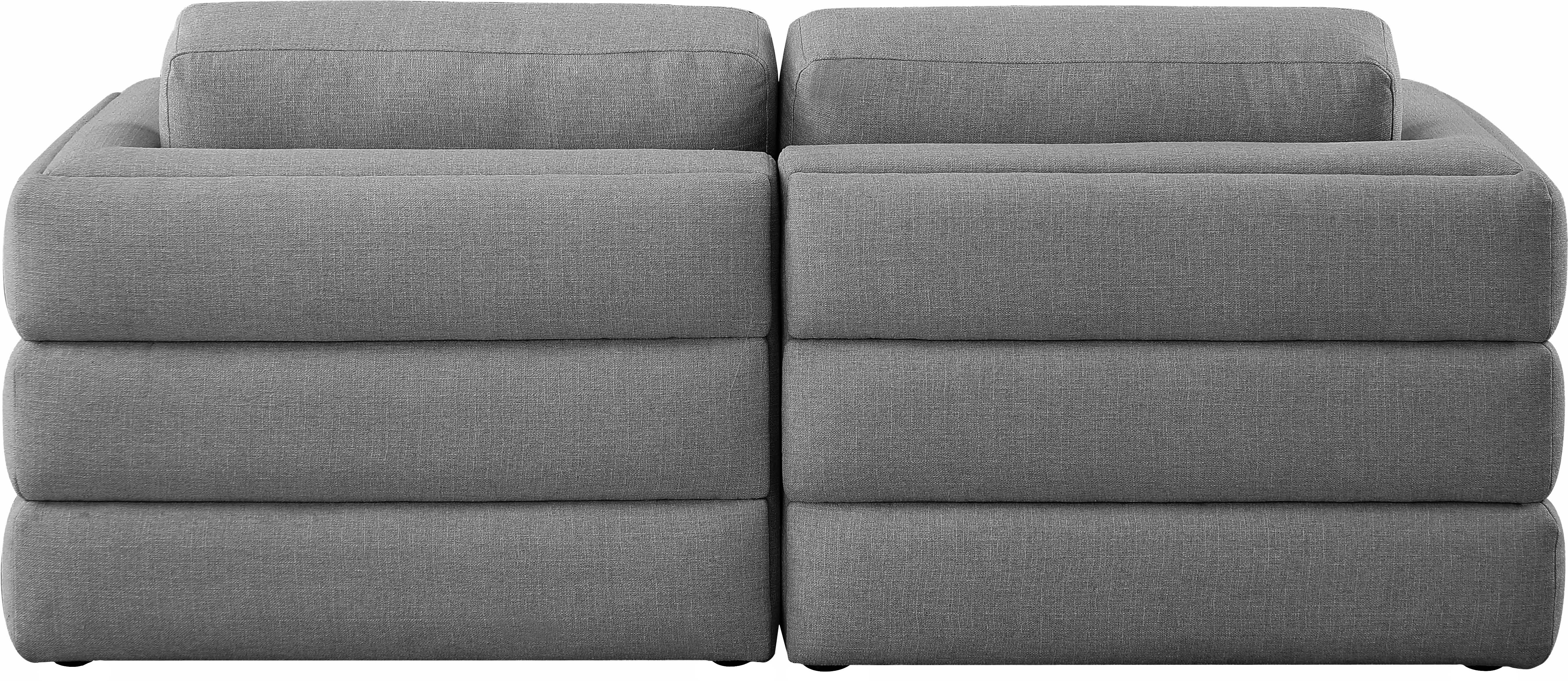 Beckham 76" Linen Modular Sofa