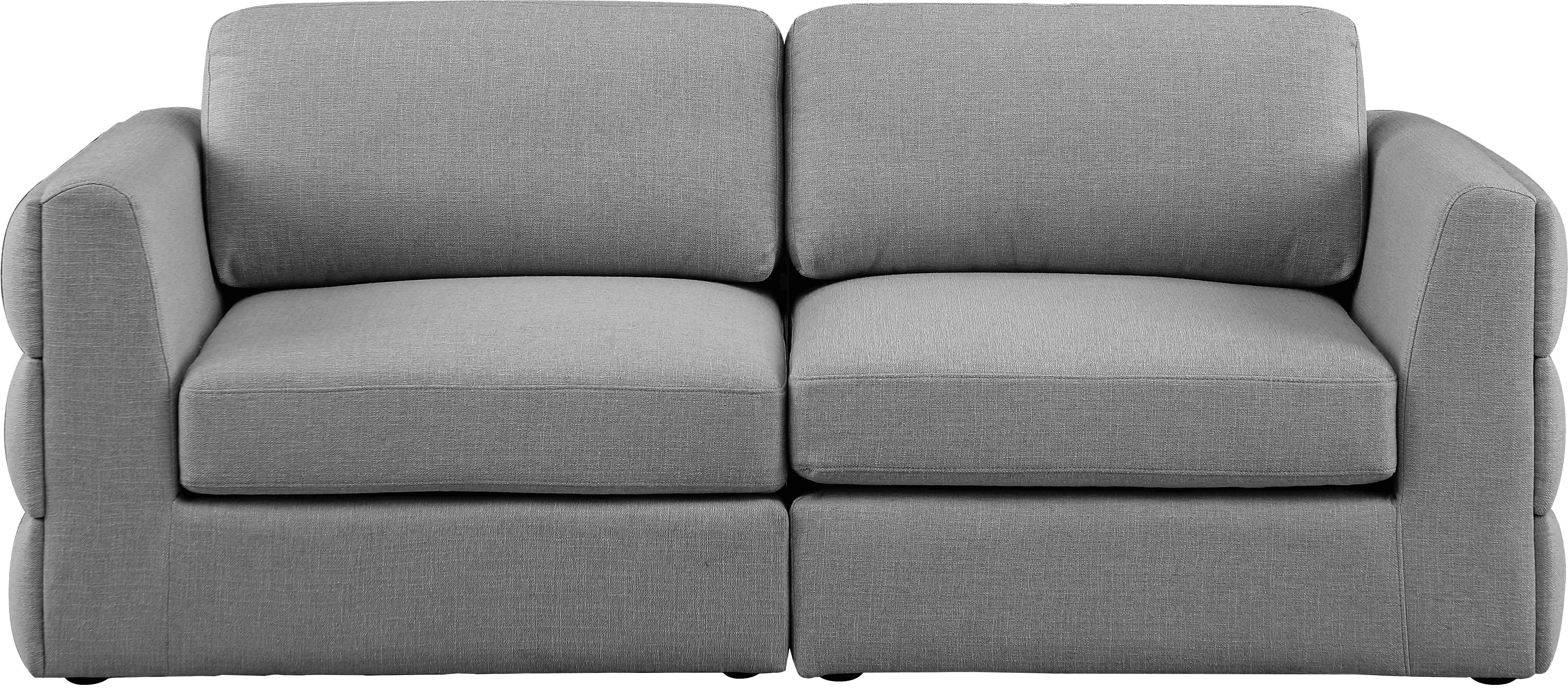 Beckham 76" Linen Modular Sofa