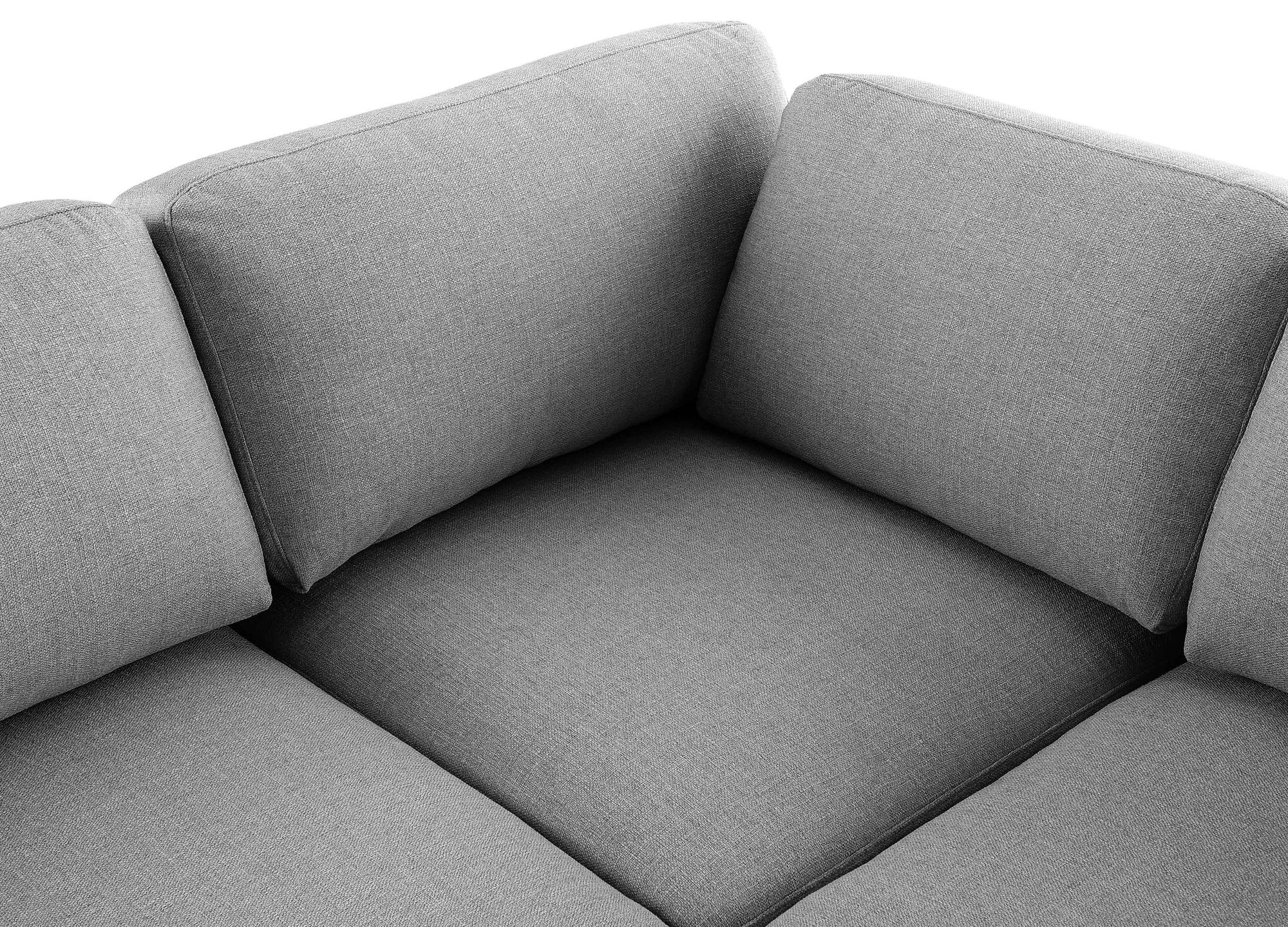 Beckham 152" 6-Piece Linen Fabric Modular Sectional Sofa