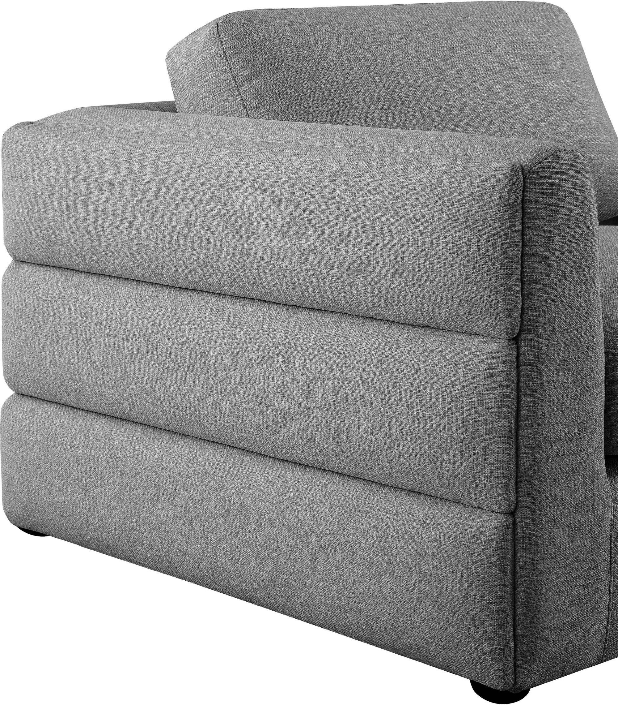 Beckham 190" 7-Piece Linen Fabric Modular Sectional Sofa