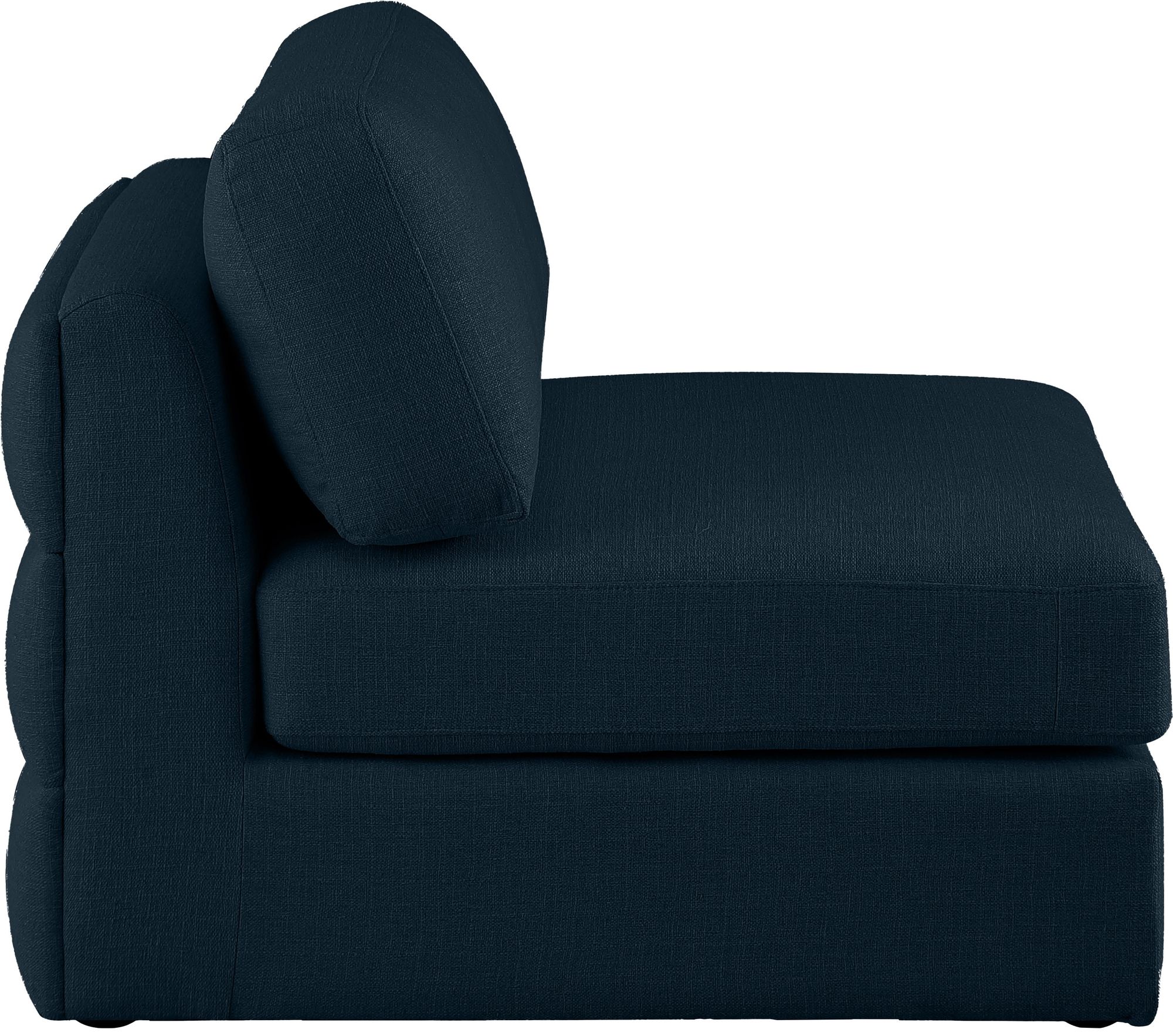 Beckham Linen Modular Armless Chair