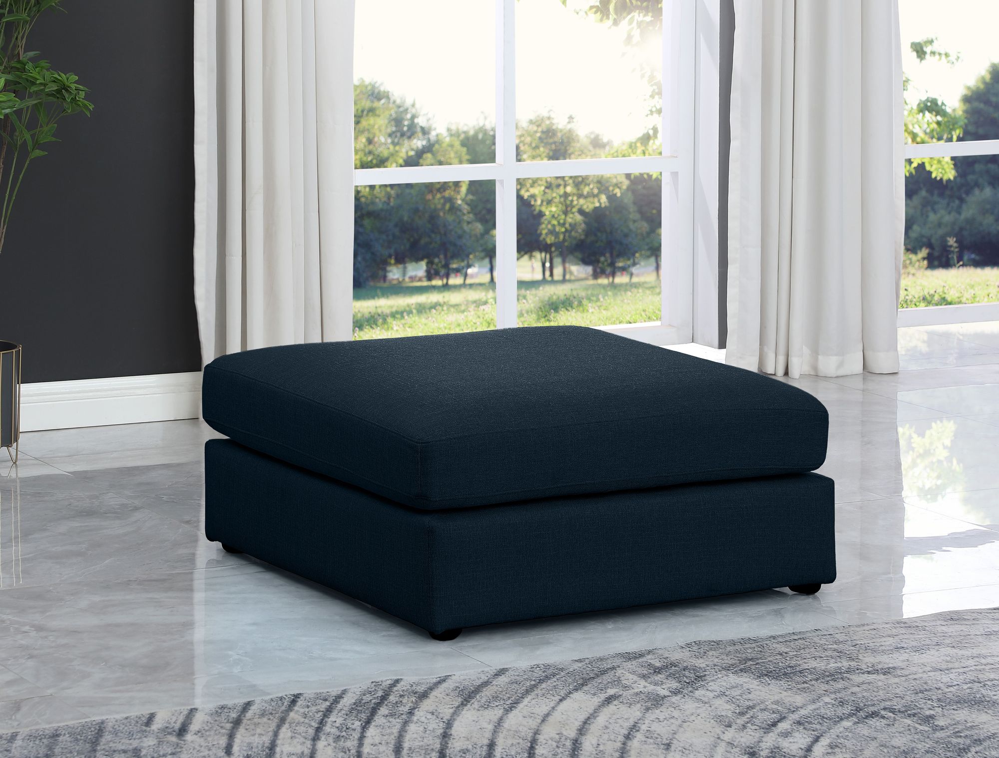 Beckham Linen Modular Ottoman
