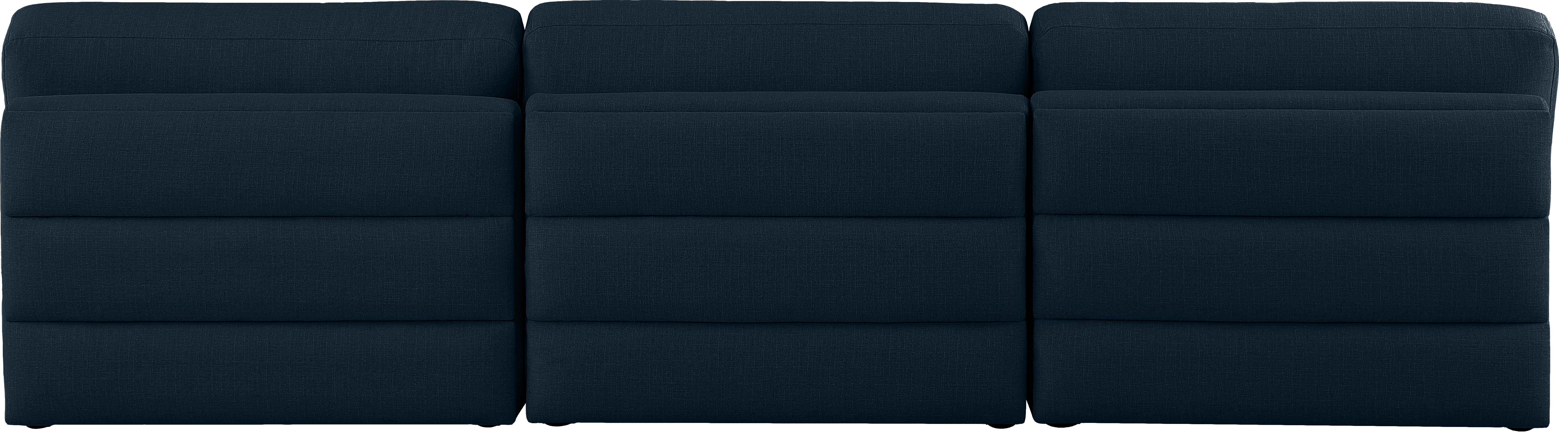 Beckham 114" Linen Modular Armless Sofa