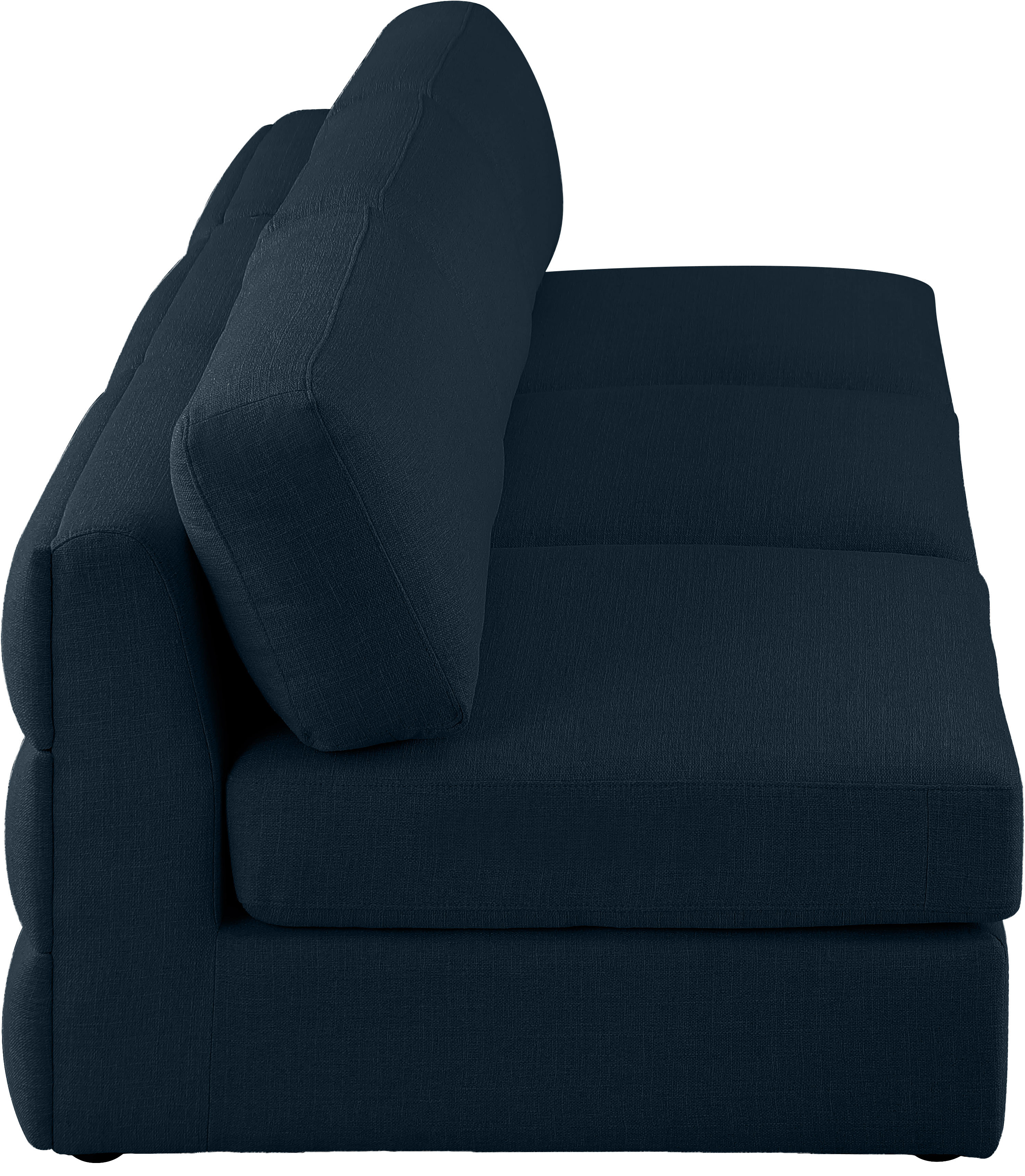 Beckham 114" Linen Modular Armless Sofa