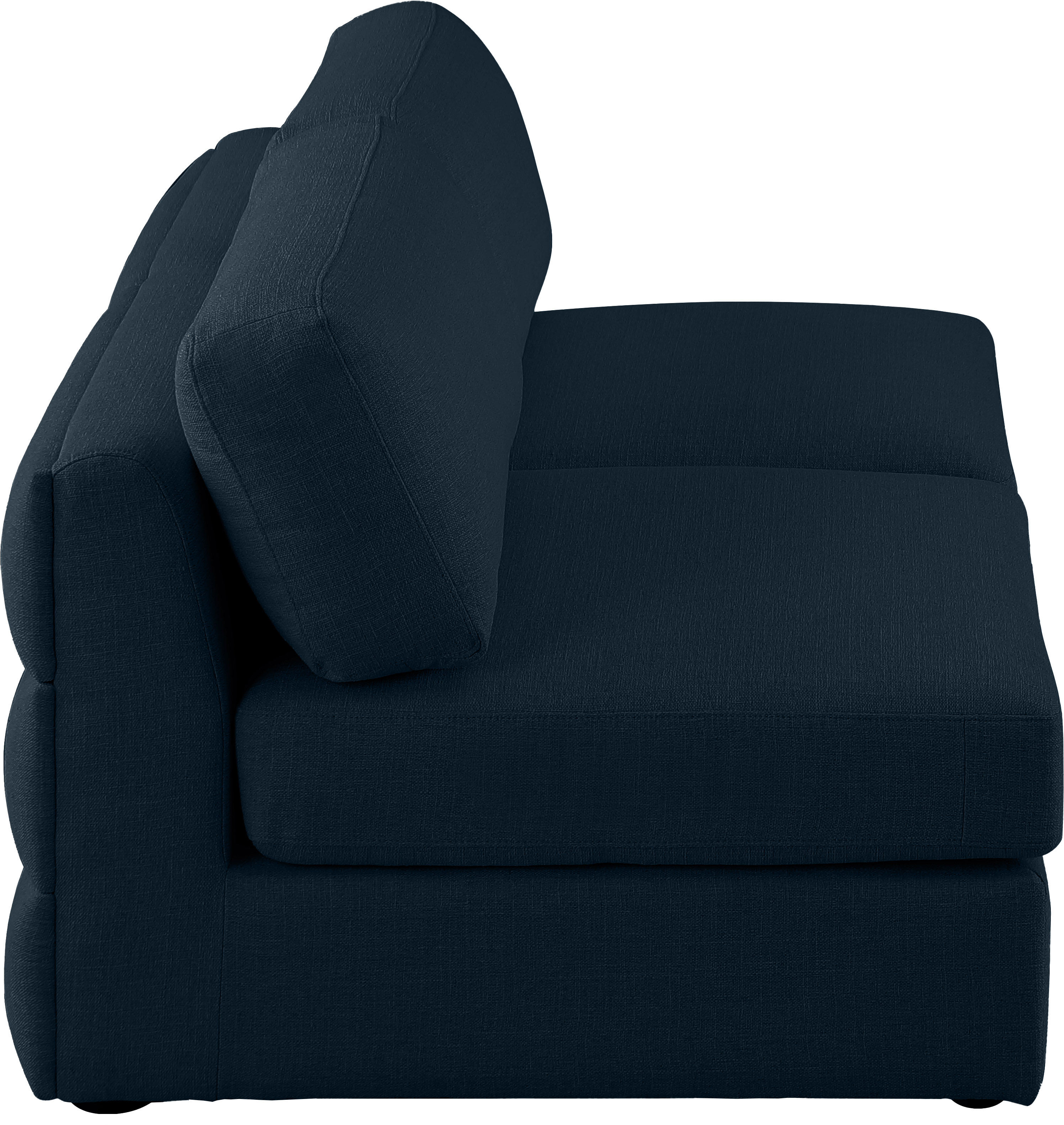Beckham 76" Linen Modular Armless Sofa