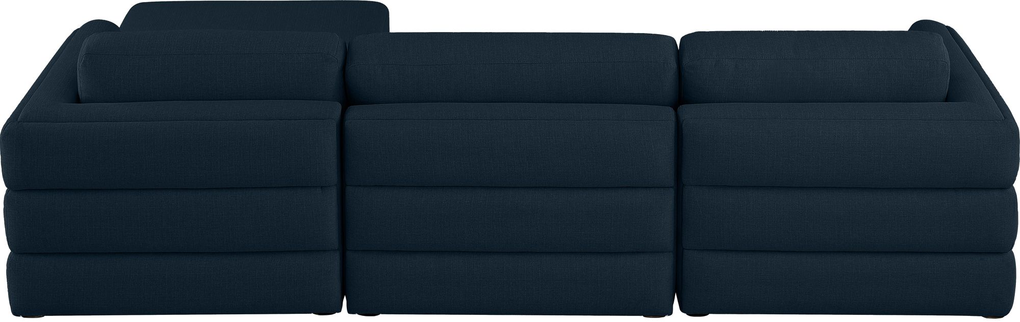 Beckham 114" Linen Modular 4-Piece Sectional