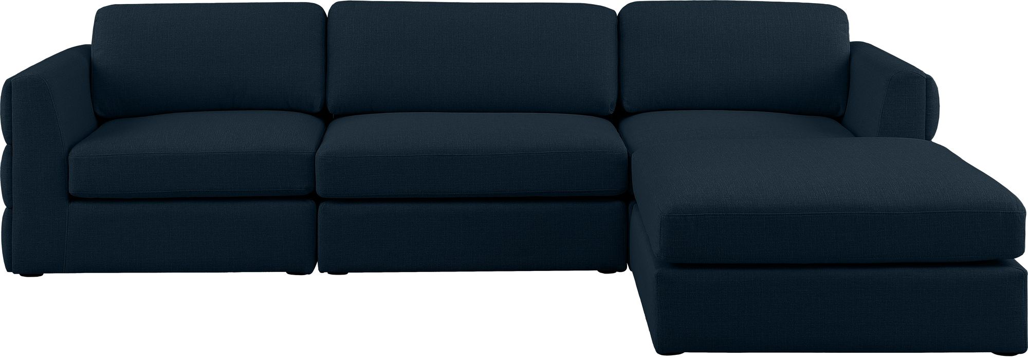 Beckham 114" Linen Modular 4-Piece Sectional