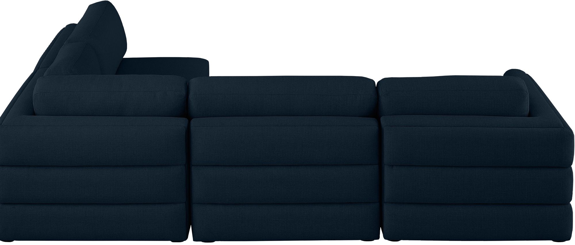 Beckham 114" Linen Modular 4-Piece Corner Sectional