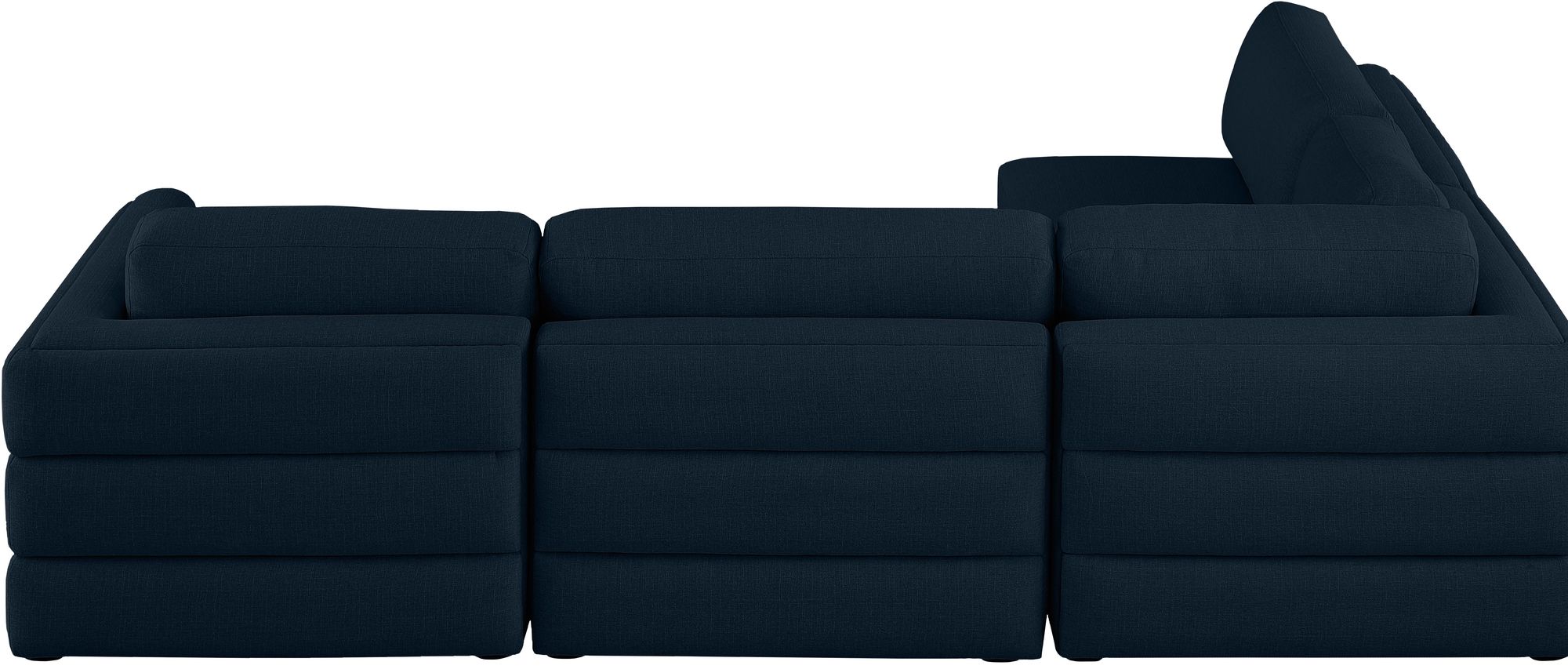 Beckham 114" Linen Modular 4-Piece Corner Sectional