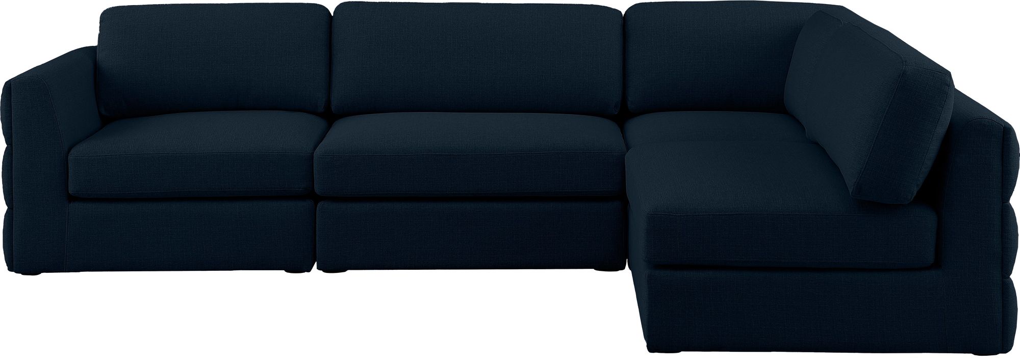 Beckham 114" Linen Modular 4-Piece Corner Sectional