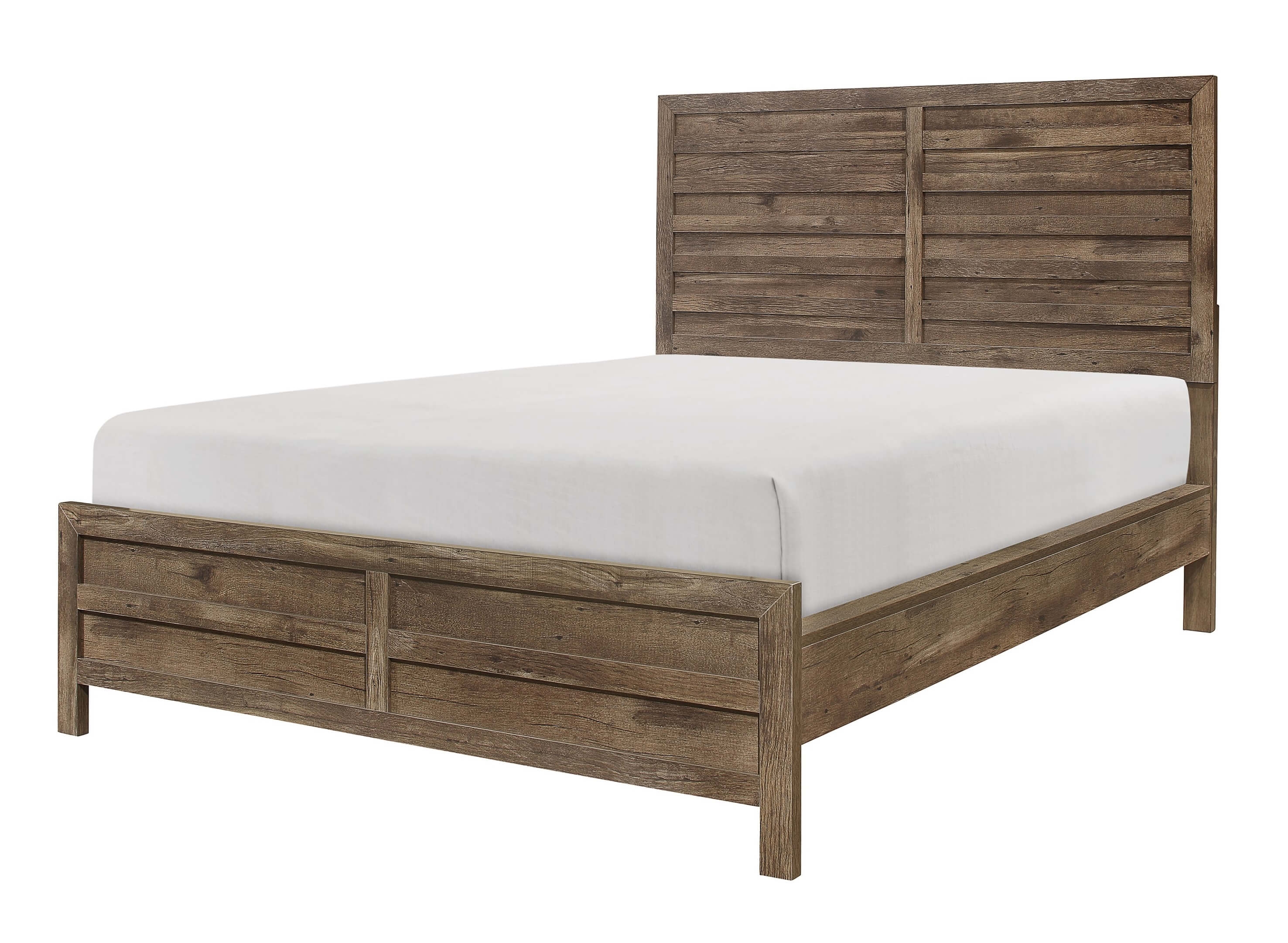 Mandan Youth Wood/Wood Veneer Panel Twin Bed