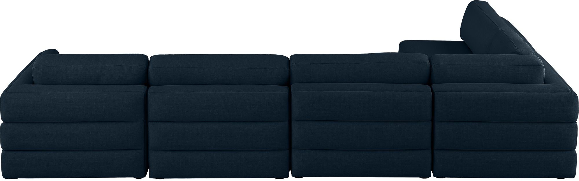 Beckham 152" 5-Piece Linen Modular Corner Sectional