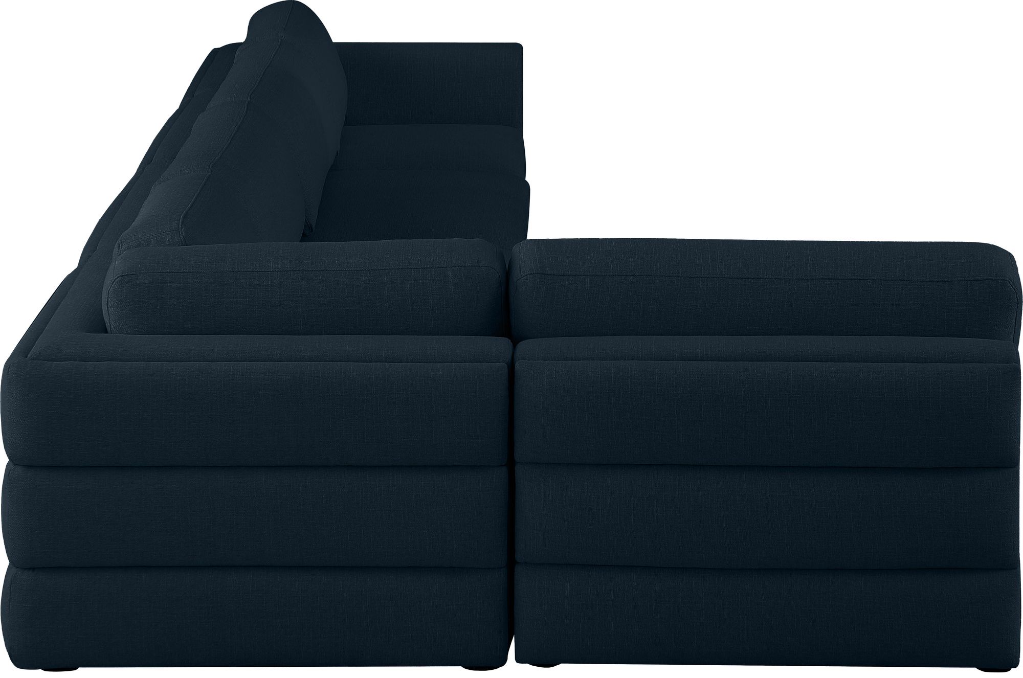 Beckham 152" 5-Piece Linen Modular Corner Sectional