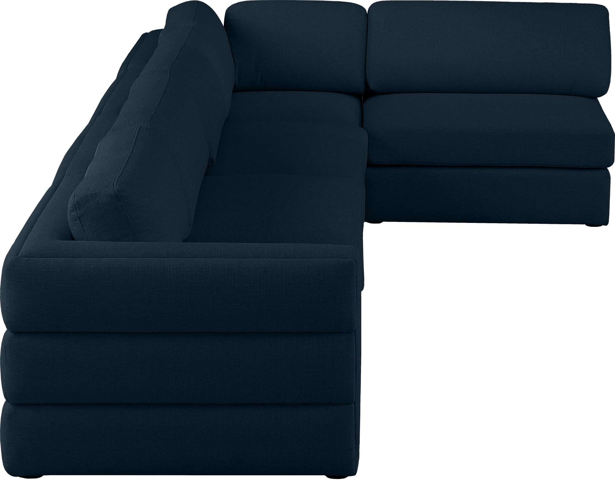 Beckham 152" 5-Piece Linen Modular Corner Sectional