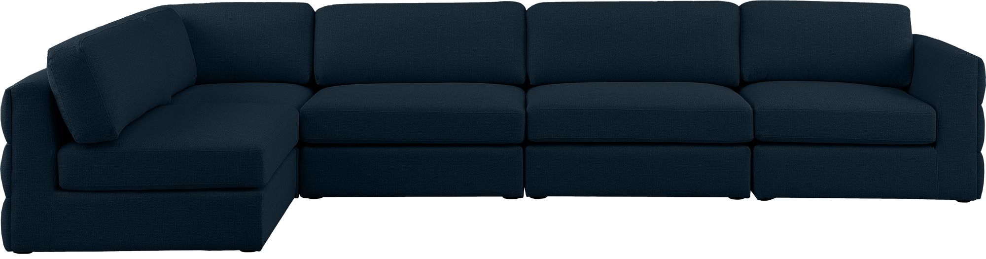 Beckham 152" 5-Piece Linen Modular Corner Sectional