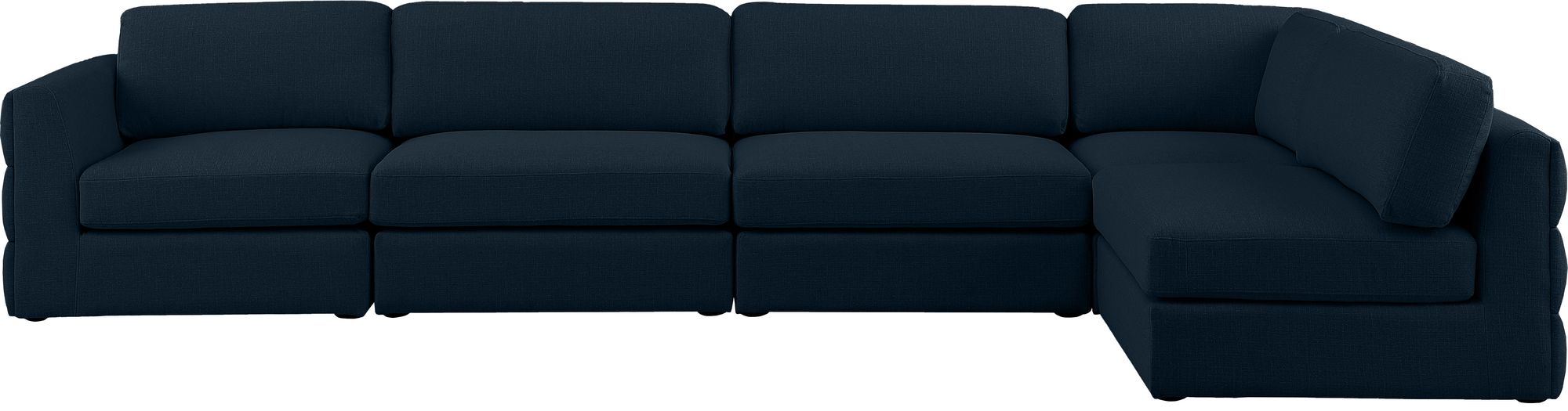 Beckham 152" 5-Piece Linen Modular Corner Sectional