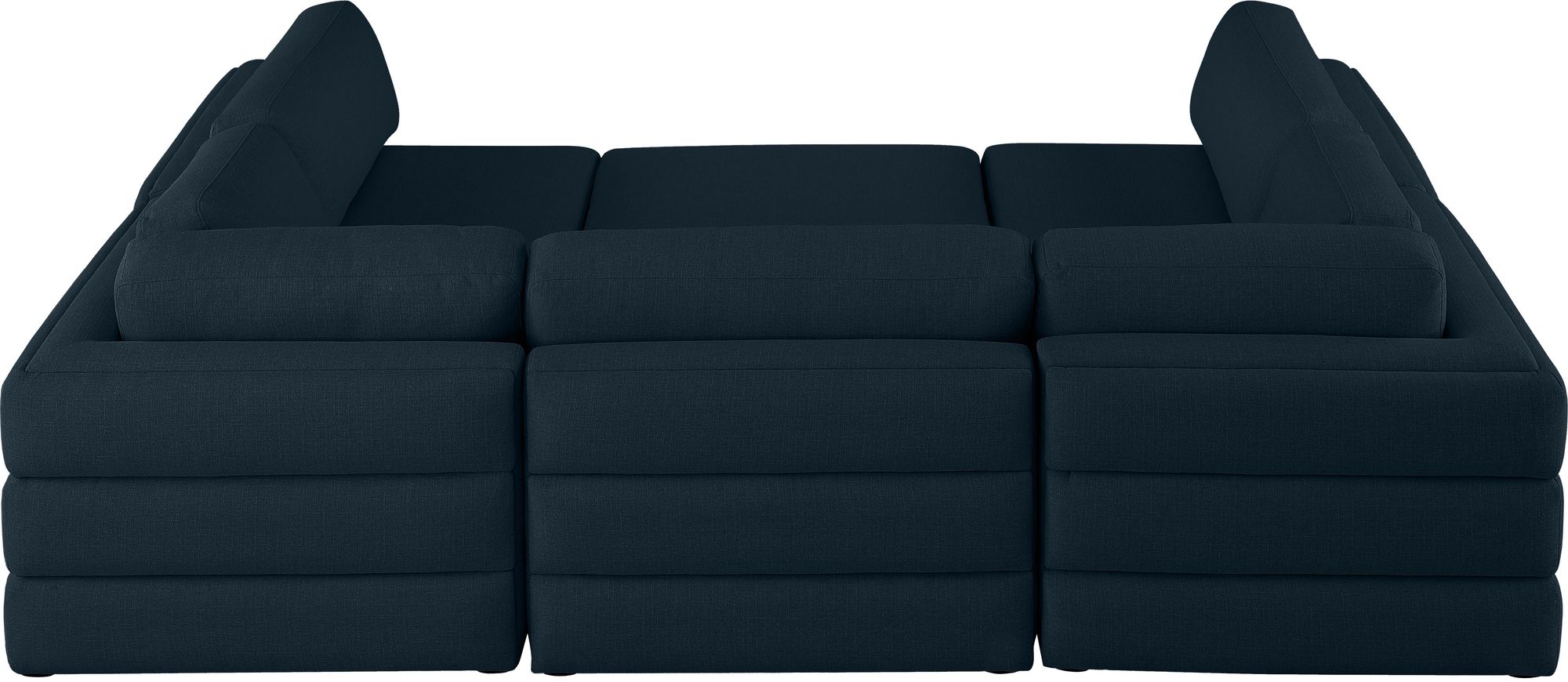 Beckham 114" 6-Piece Linen Modular Sectional