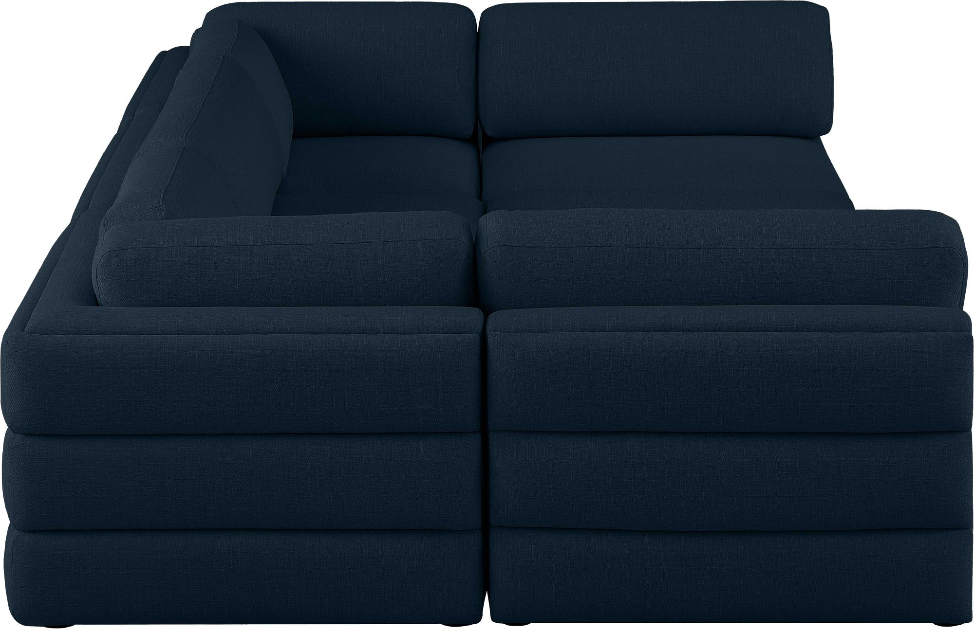 Beckham 114" 6-Piece Linen Modular Sectional