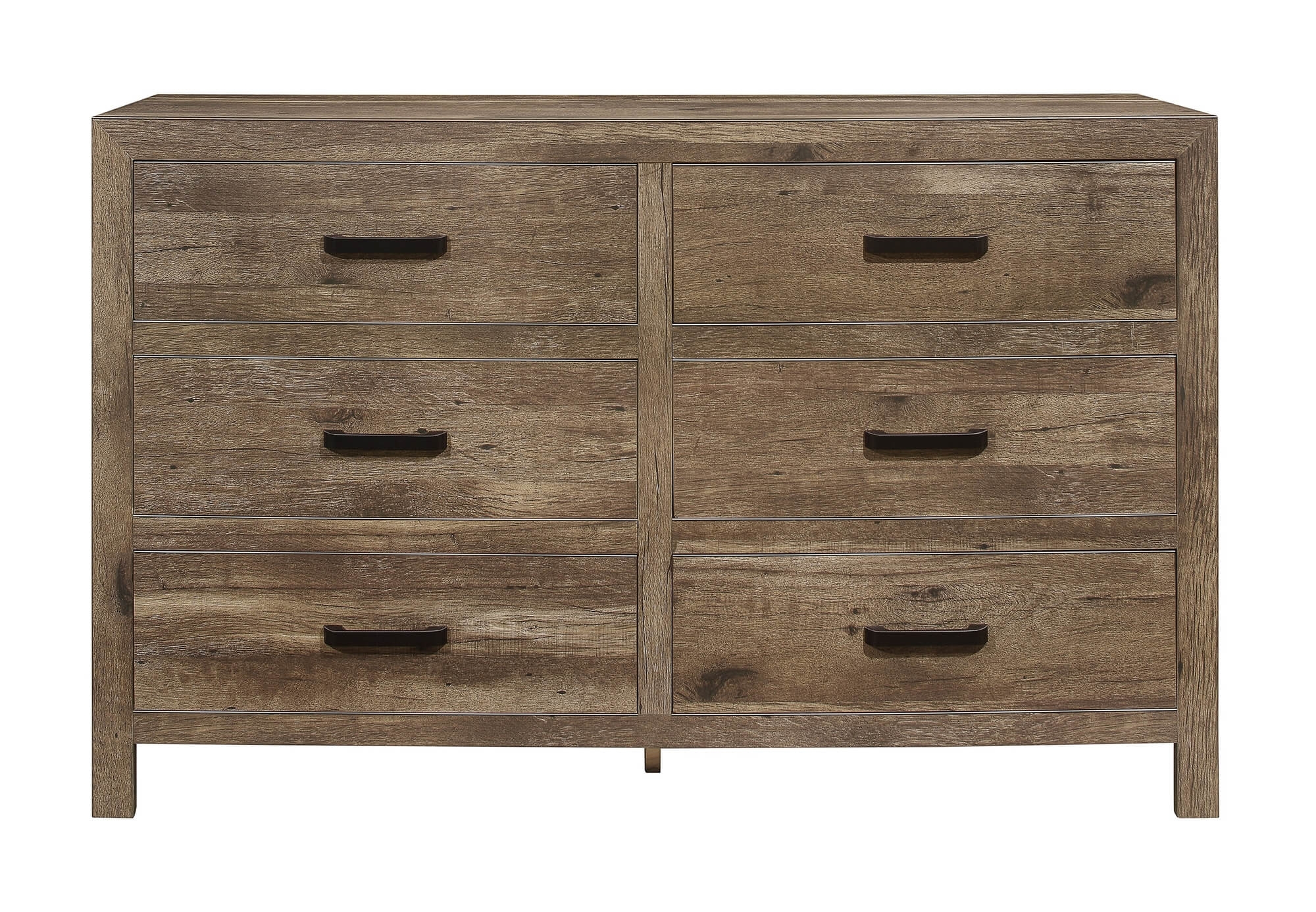 Mandan Wood/Wood Veneer Panel Bedroom Set