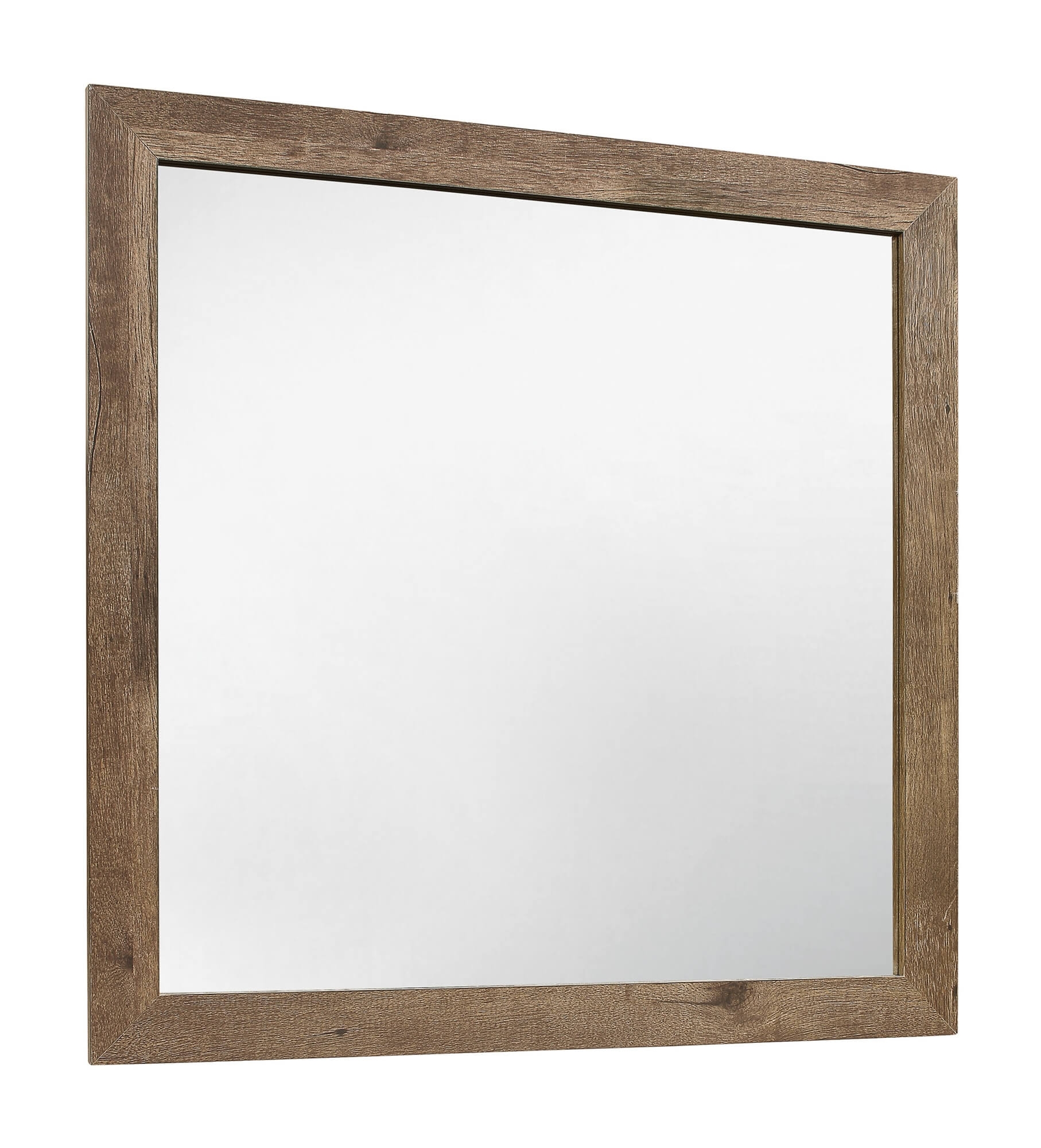 Mandan Wood/Wood Veneer Mirror