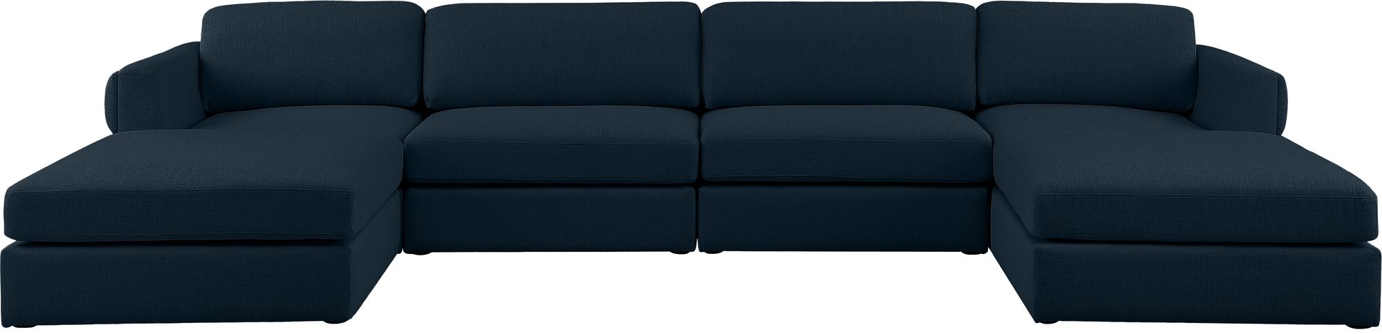 Beckham 152" 6-Piece Linen Modular U-Shape Sectional