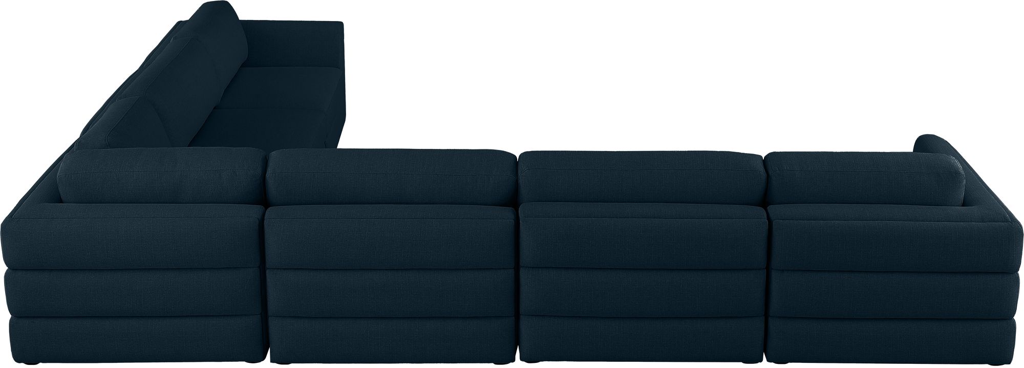 Beckham 152" 6-Piece Linen Modular Sectional
