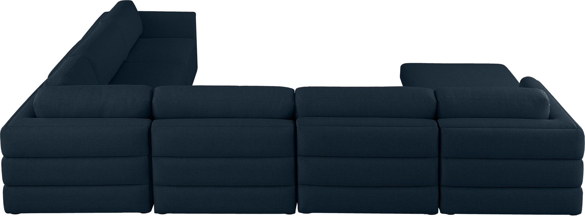 Beckham 152" 7-Piece Linen Modular Sectional