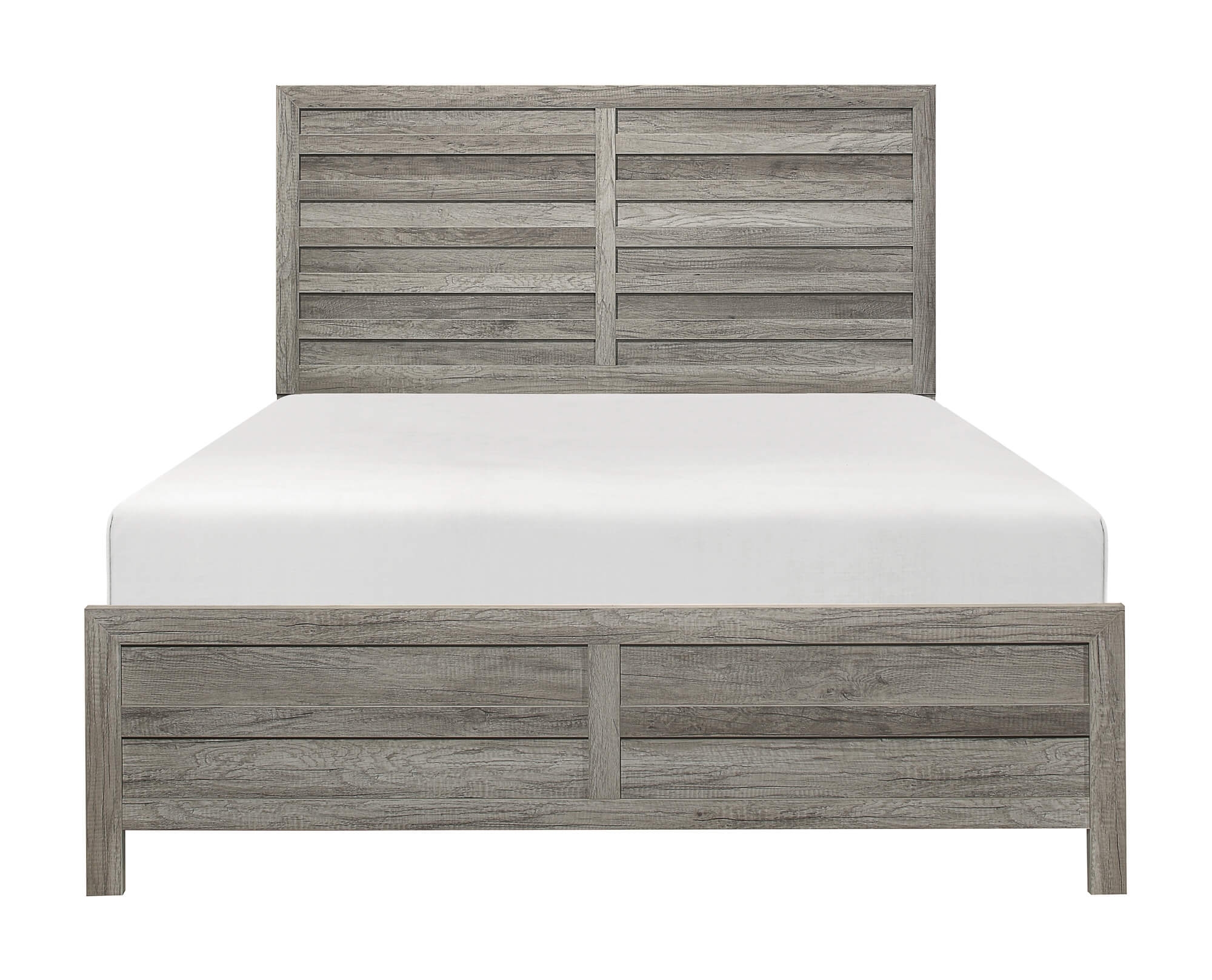 Mandan Wood/Wood Veneer Bed, King Size