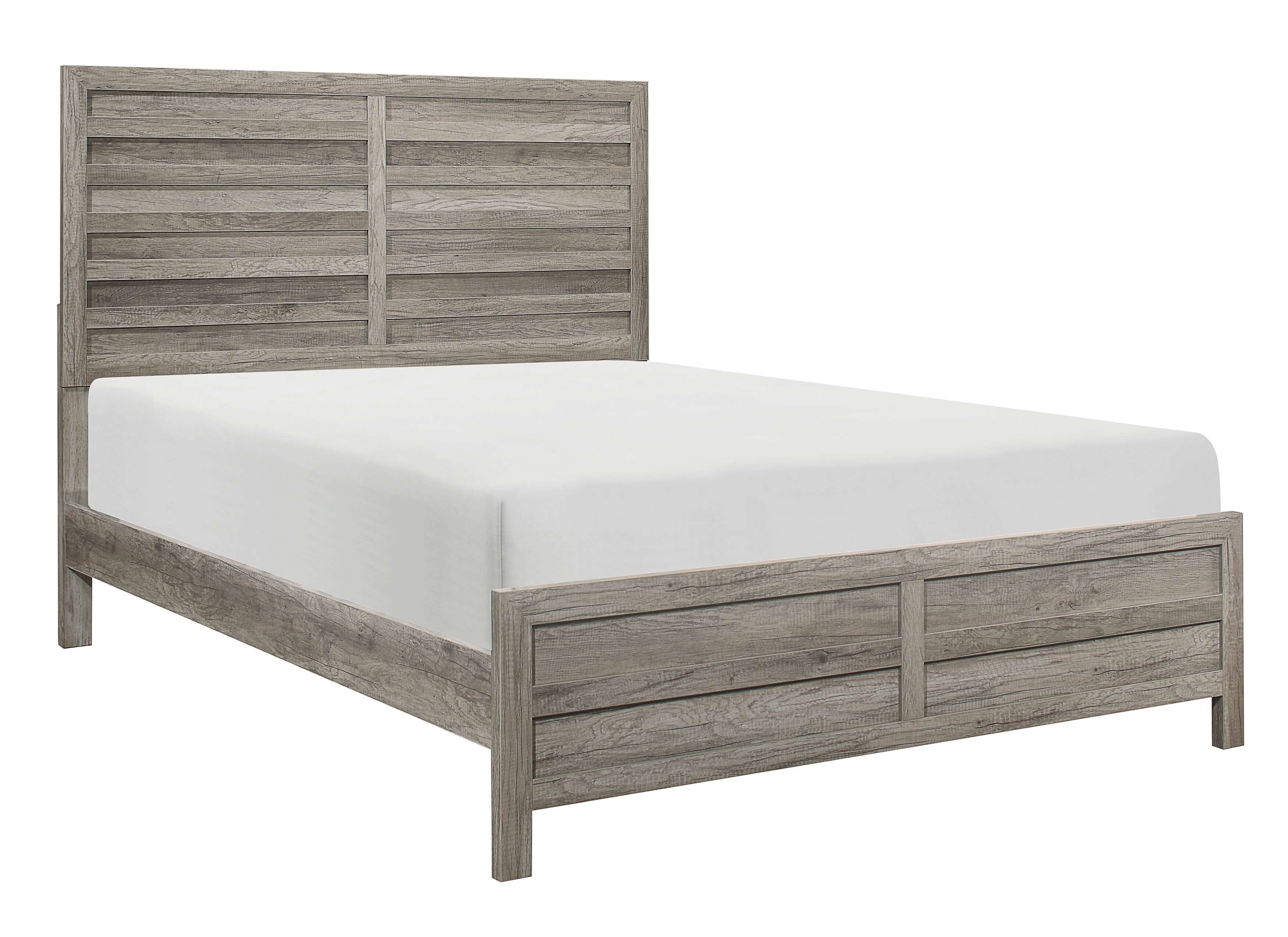 Mandan Youth Wood/Wood Veneer Panel Twin Bed