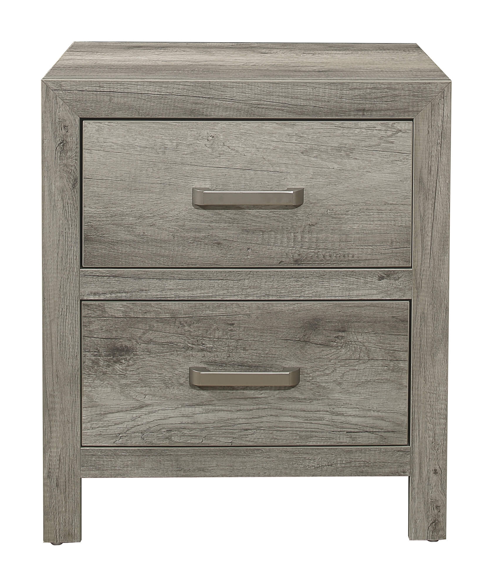 Mandan Wood/Wood Veneer Panel Bedroom Set