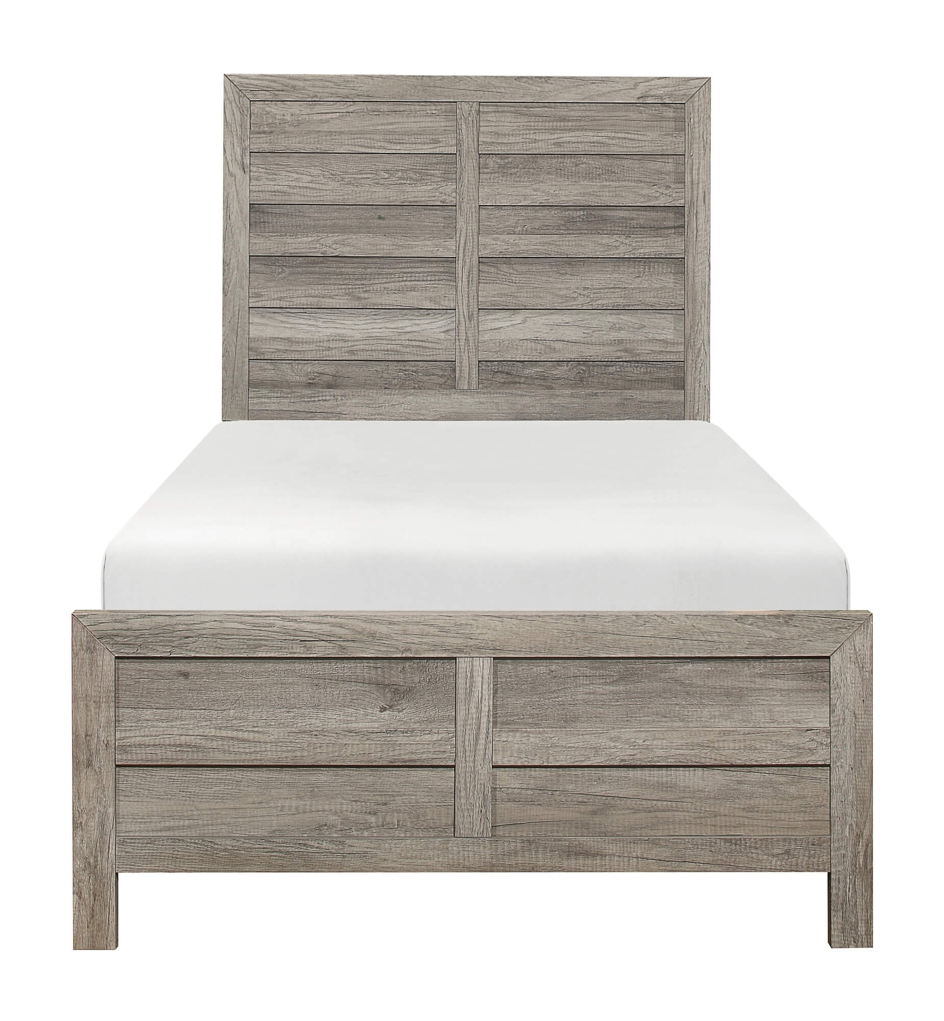 Mandan Wood/Wood Veneer Bed
