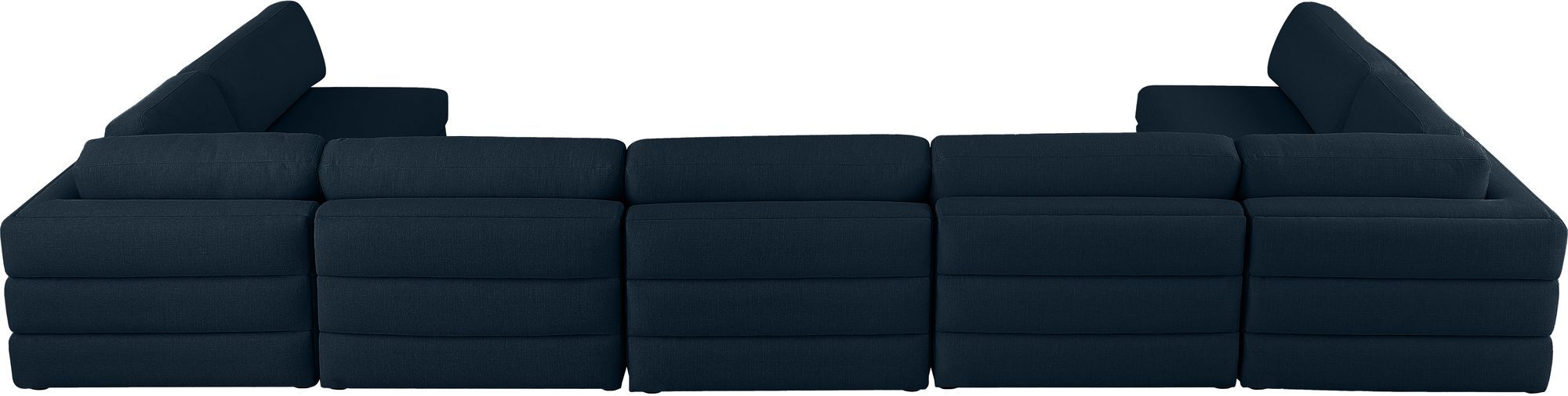 Beckham 190" 7-Piece Linen Modular Sectional