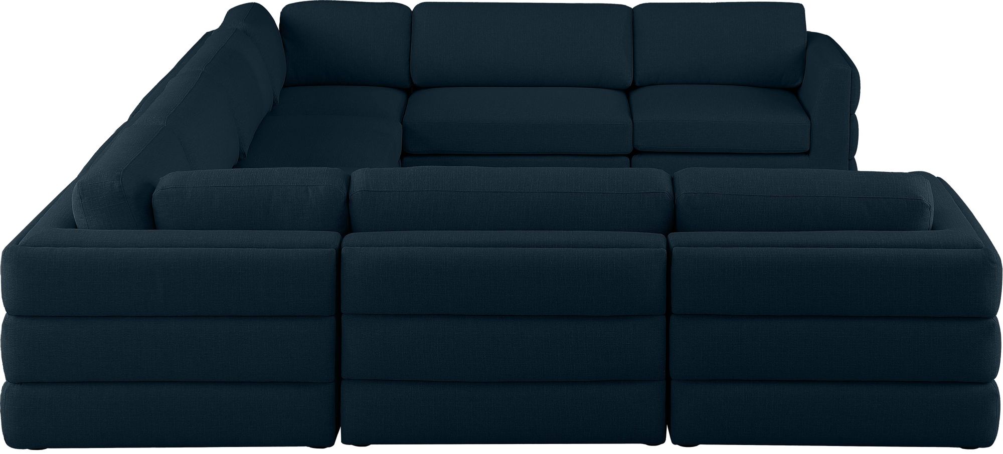 Beckham 152" 8-Piece Linen Modular Sectional
