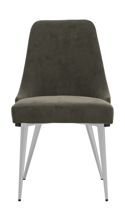 Cabianca Fabric Curved Back Side Chair